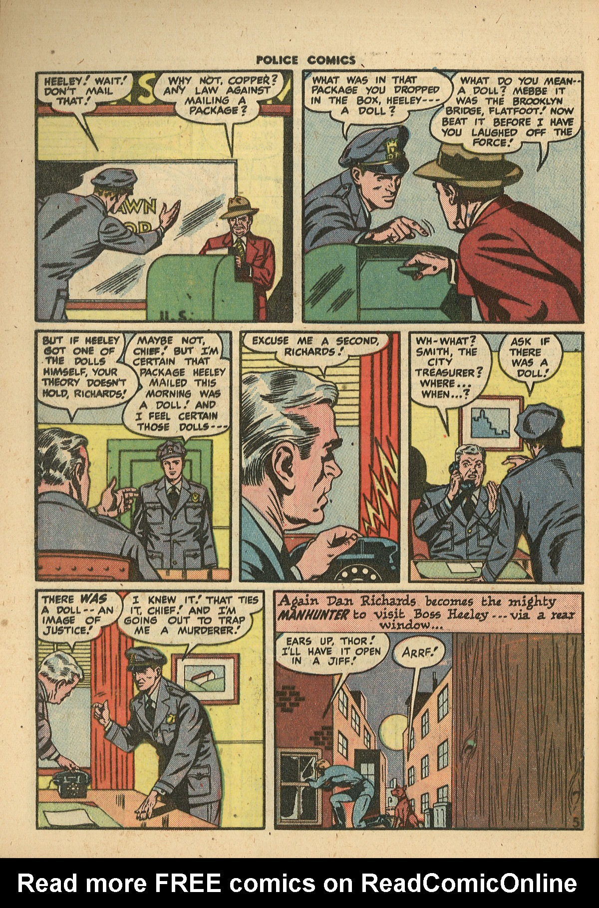 Read online Police Comics comic -  Issue #74 - 47