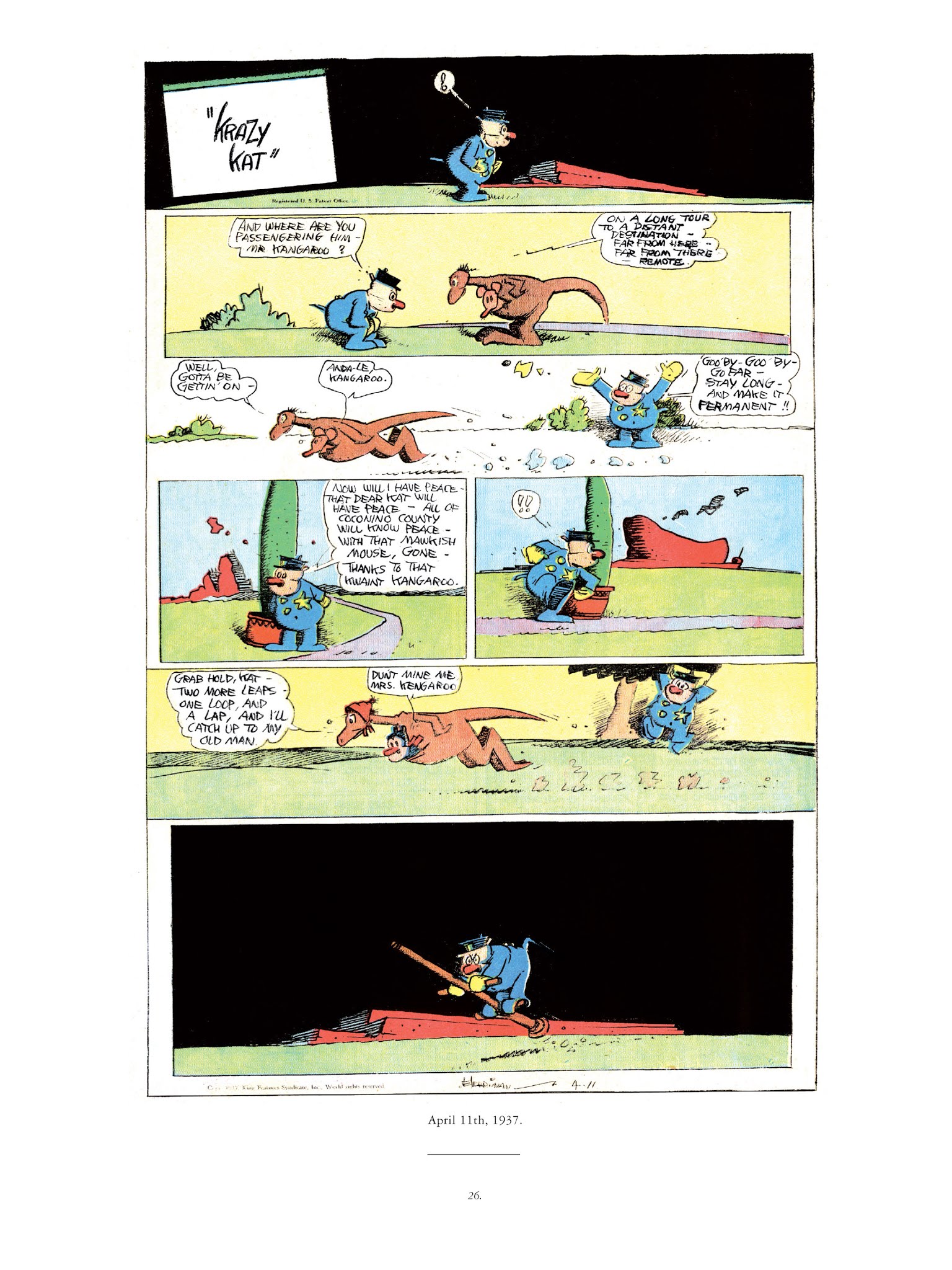 Read online Krazy & Ignatz comic -  Issue # TPB 10 - 24