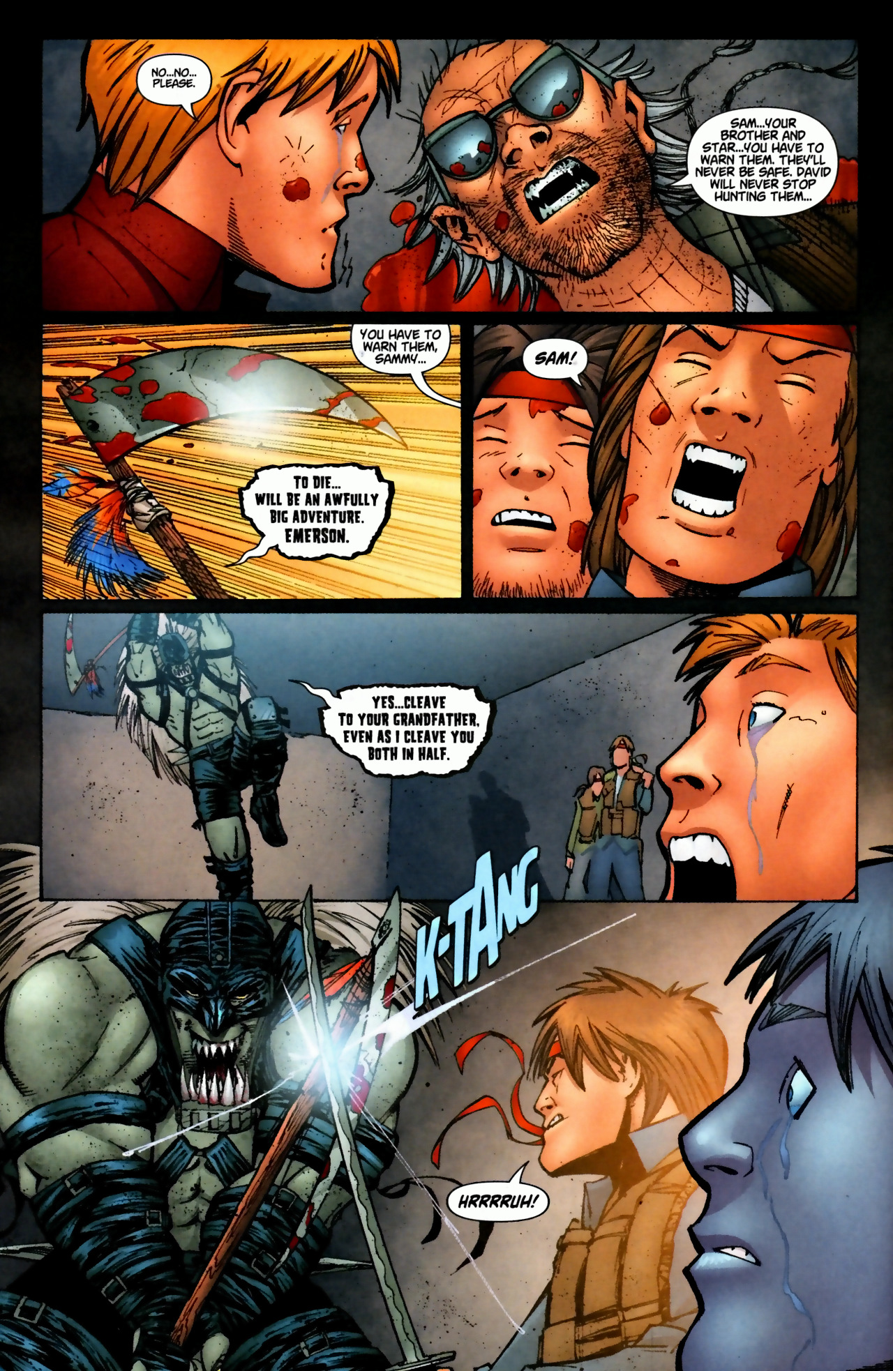 Read online Lost Boys: Reign of Frogs comic -  Issue #4 - 5