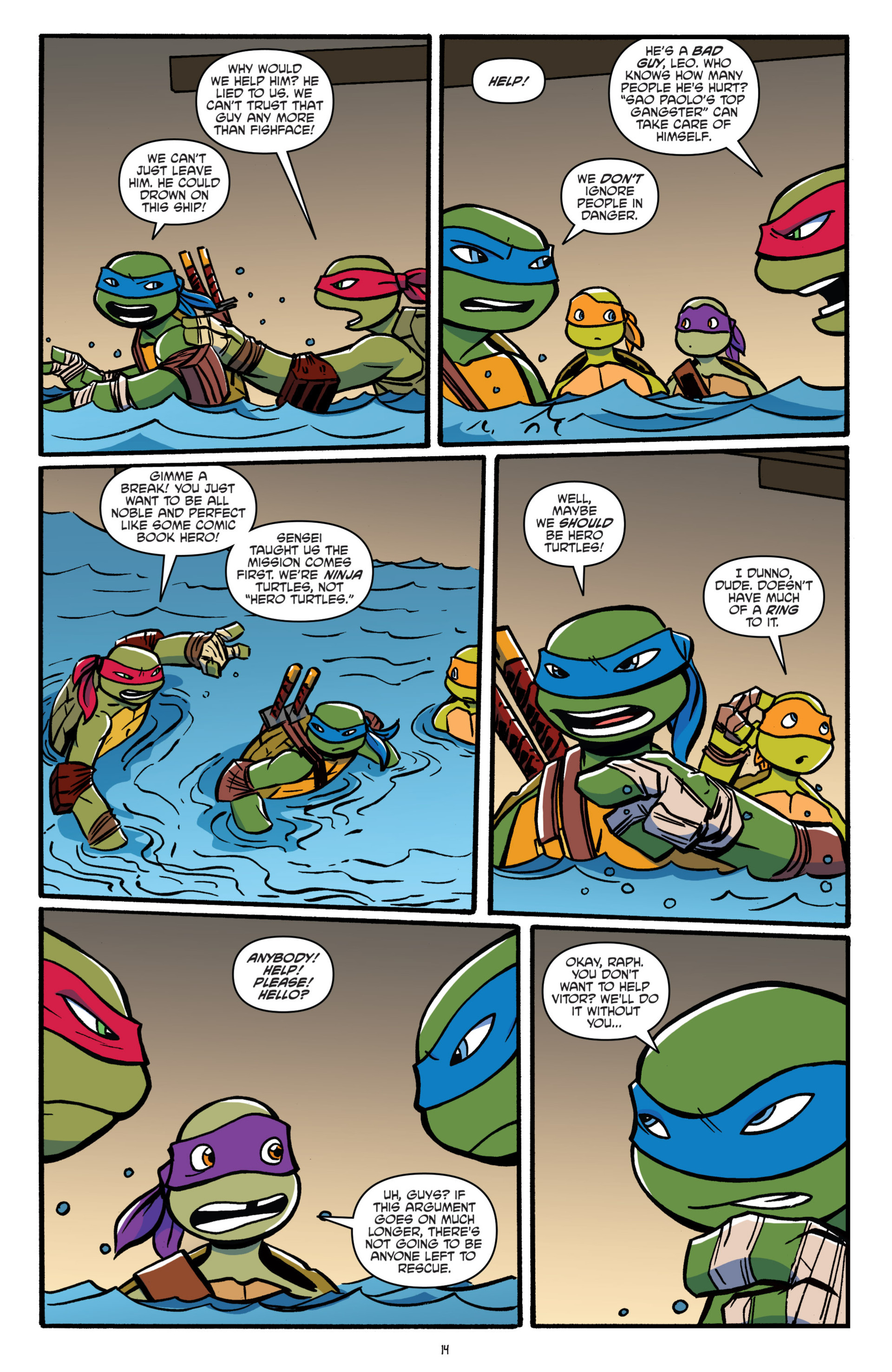 Read online Teenage Mutant Ninja Turtles New Animated Adventures comic -  Issue #5 - 16