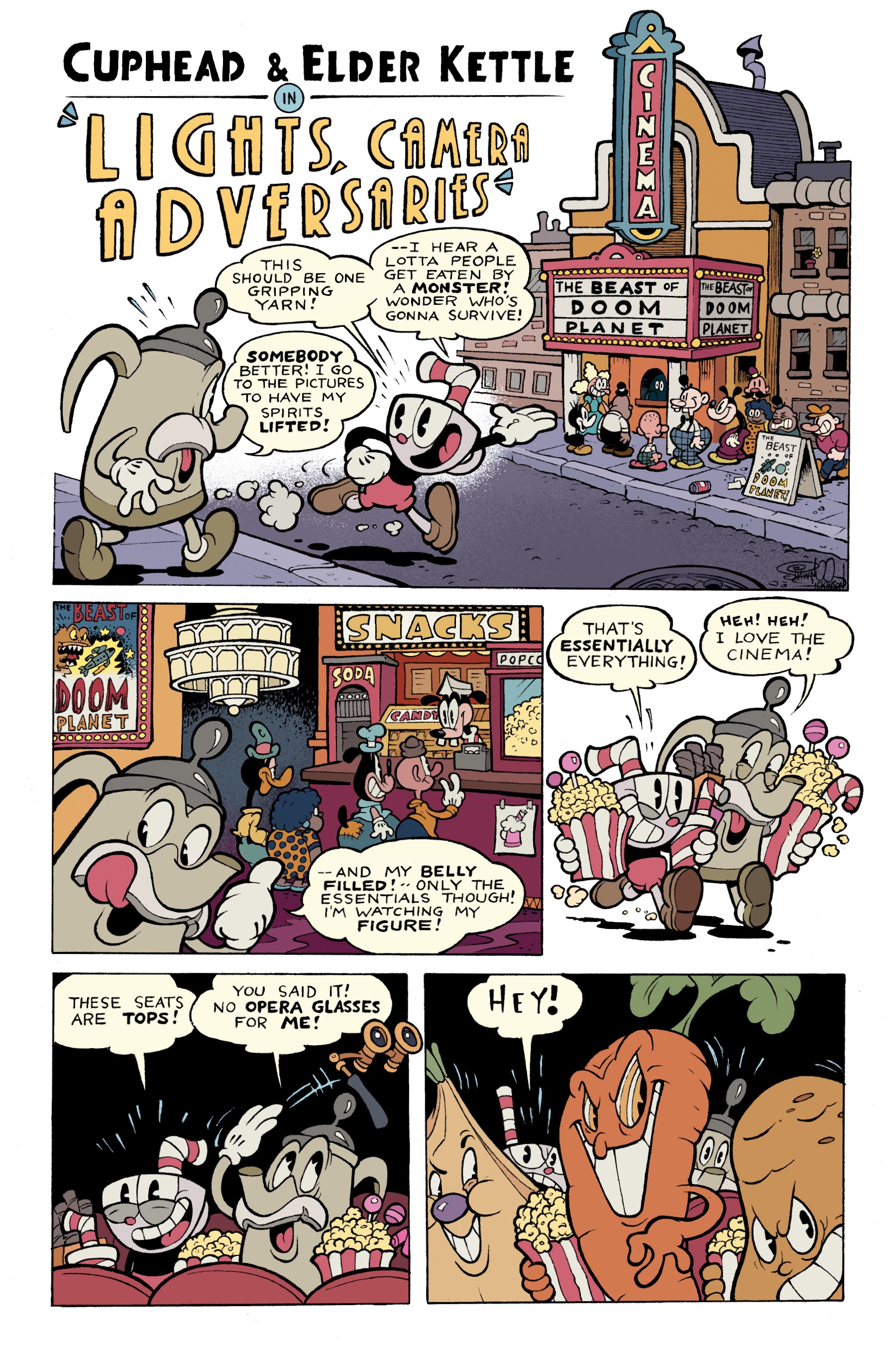 Read online Cuphead: Comic Capers & Curios comic -  Issue # TPB - 35