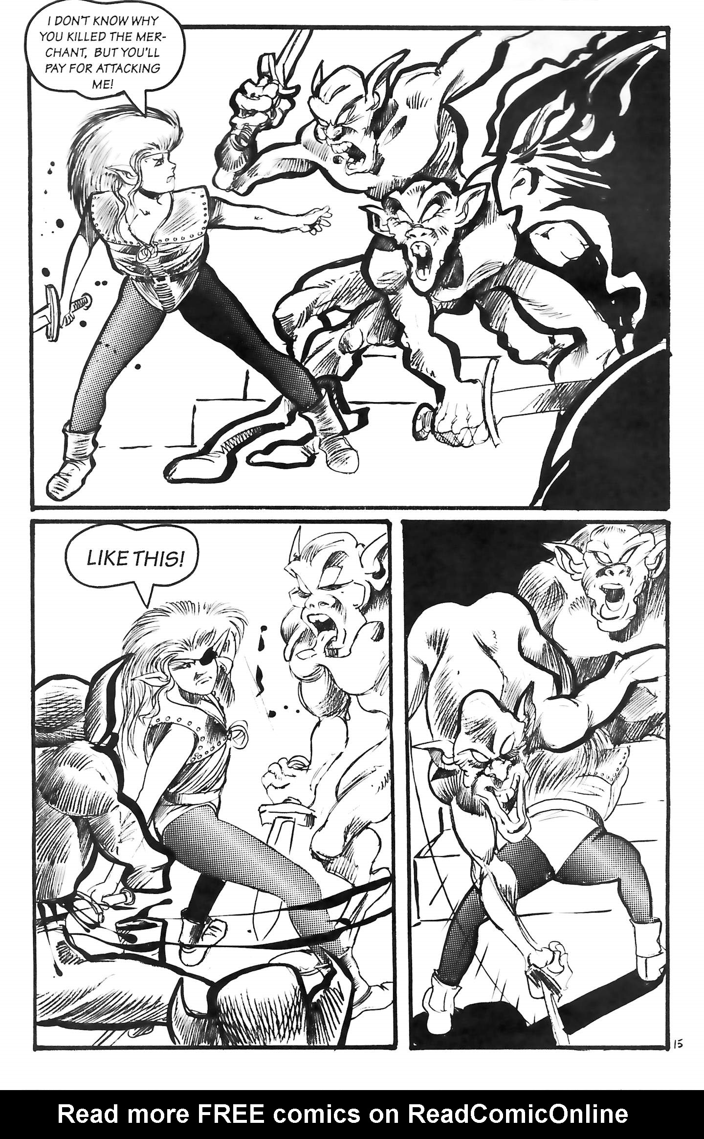 Read online Elflore (1992) comic -  Issue #2 - 17