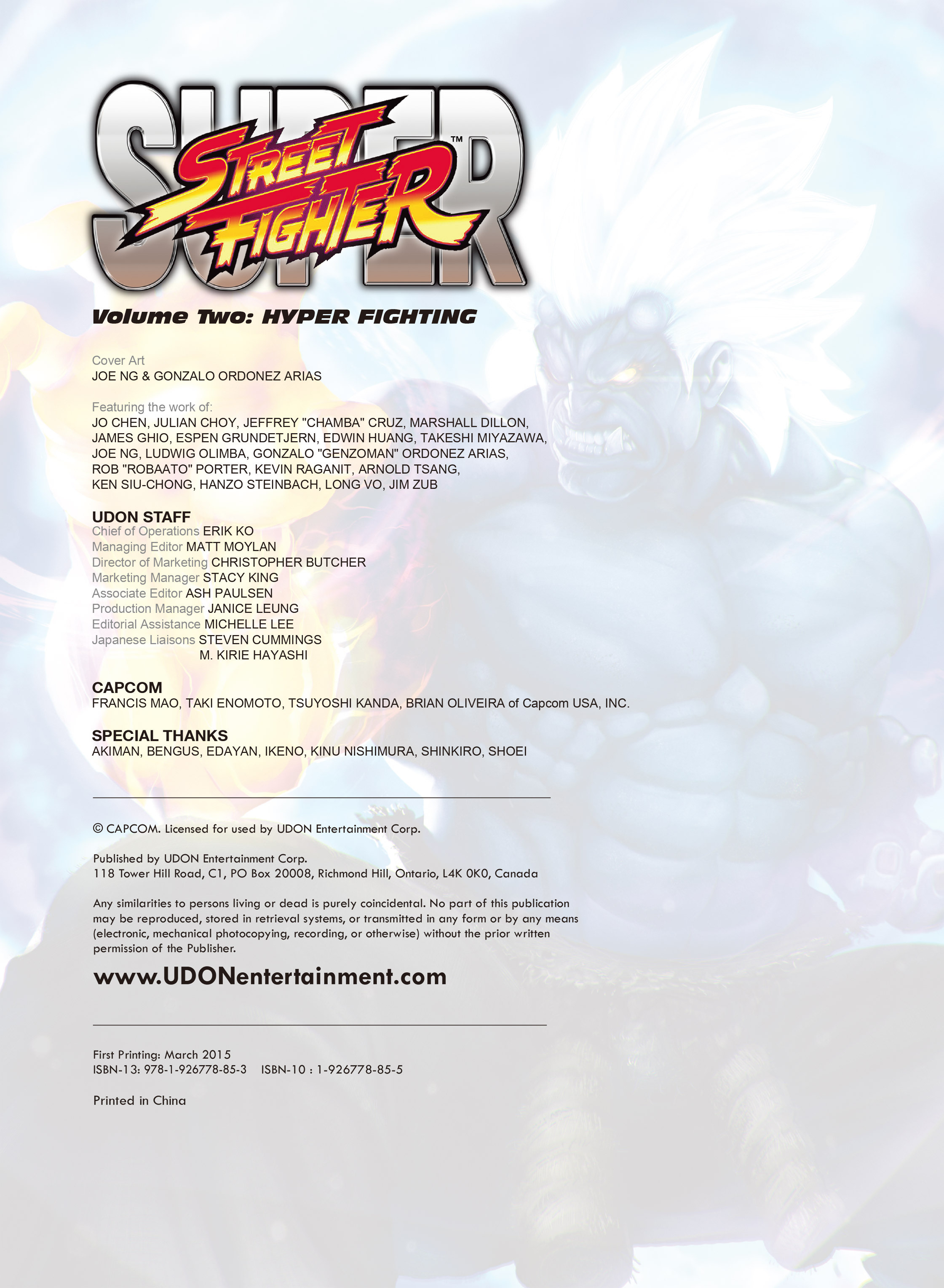 Read online Super Street Fighter comic -  Issue # Vol.2 - Hyper Fighting - 122