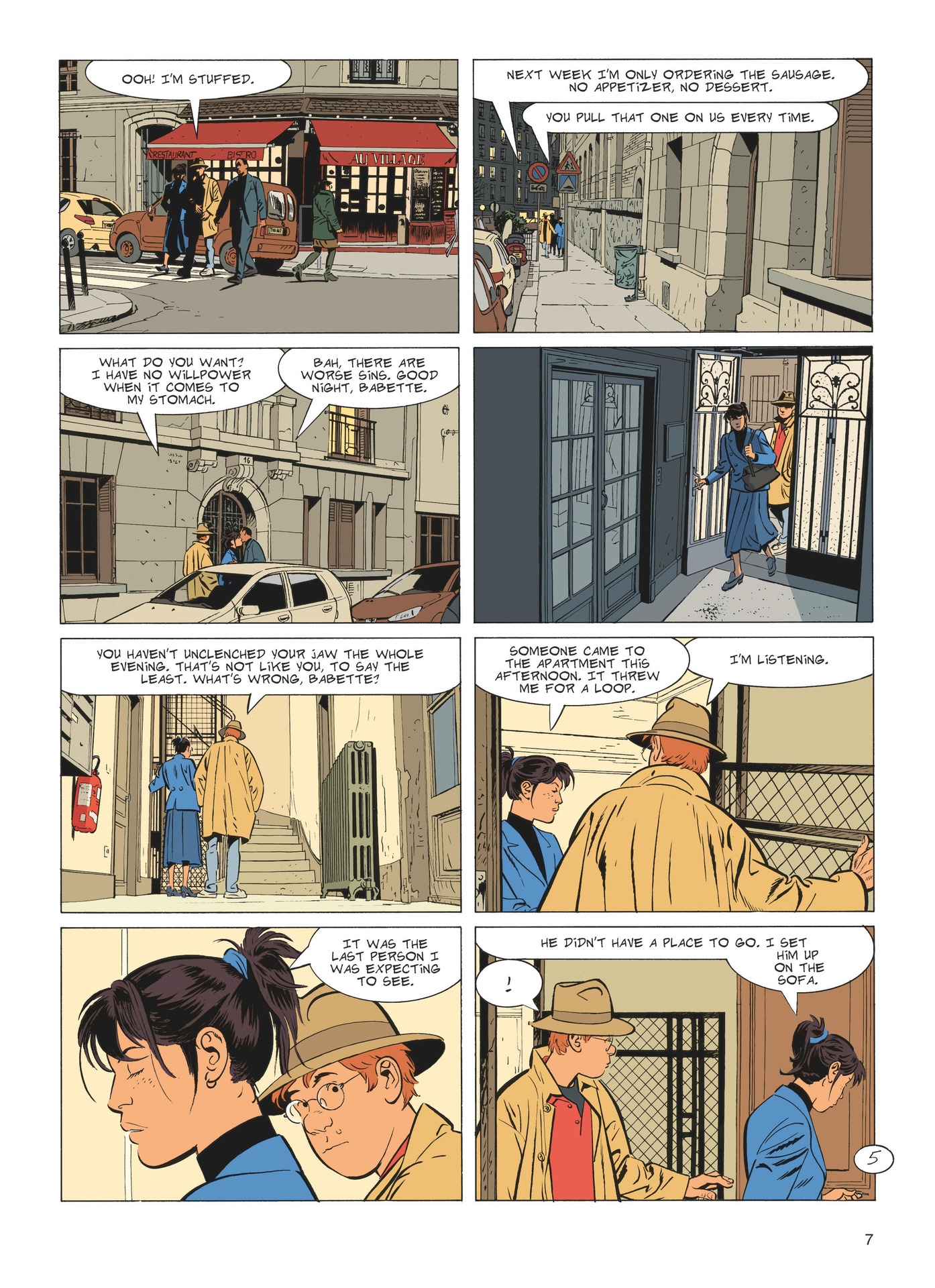 Read online Jerome K. Jerome Bloche comic -  Issue #1 - 7