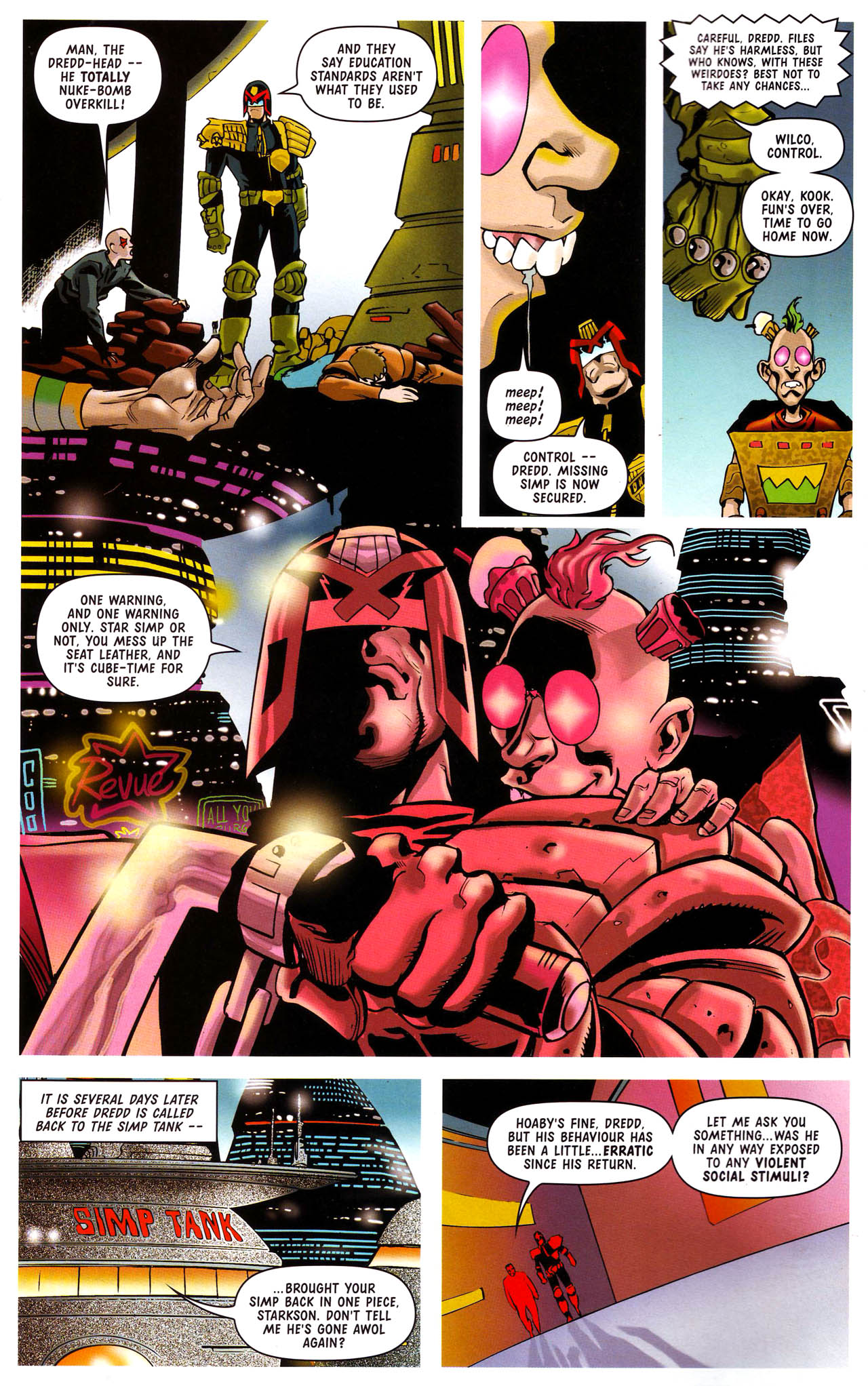 Read online Judge Dredd Megazine (vol. 4) comic -  Issue #14 - 14