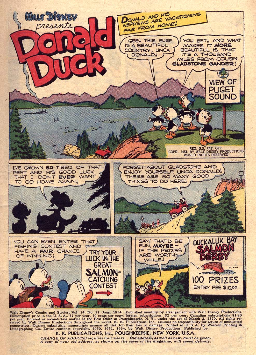 Read online Walt Disney's Comics and Stories comic -  Issue #167 - 3