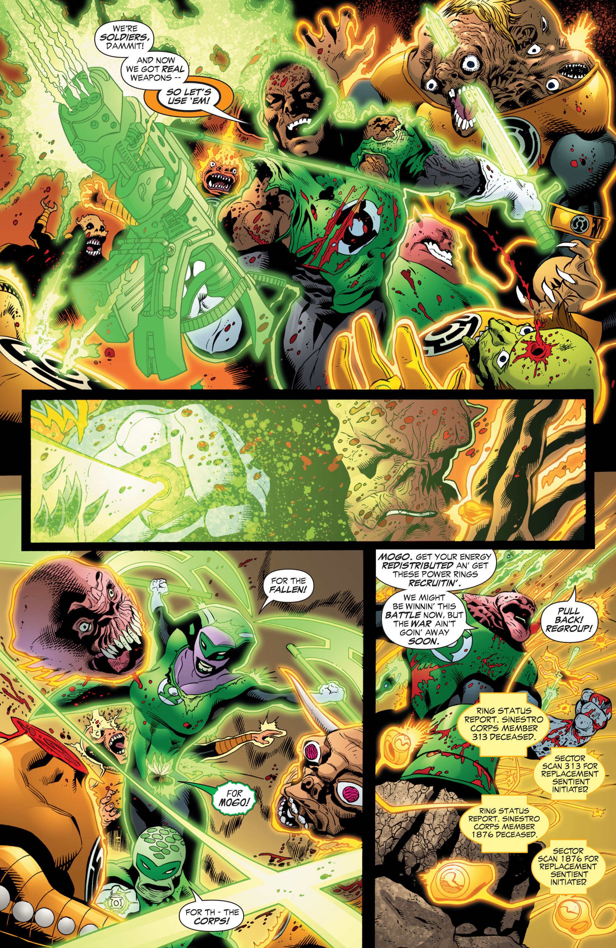 Read online Green Lantern: The Sinestro Corps War comic -  Issue # Full - 172