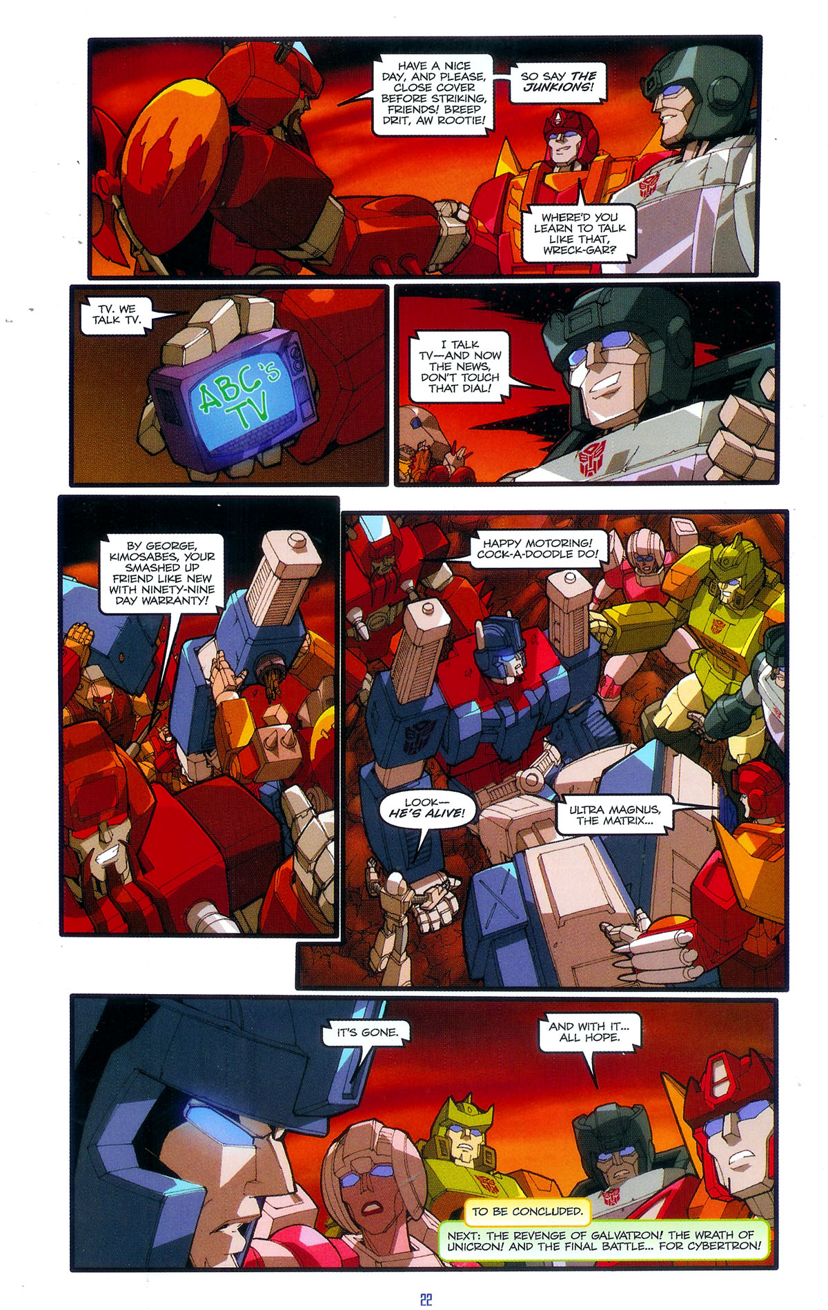 Read online The Transformers: The Animated Movie comic -  Issue #3 - 24