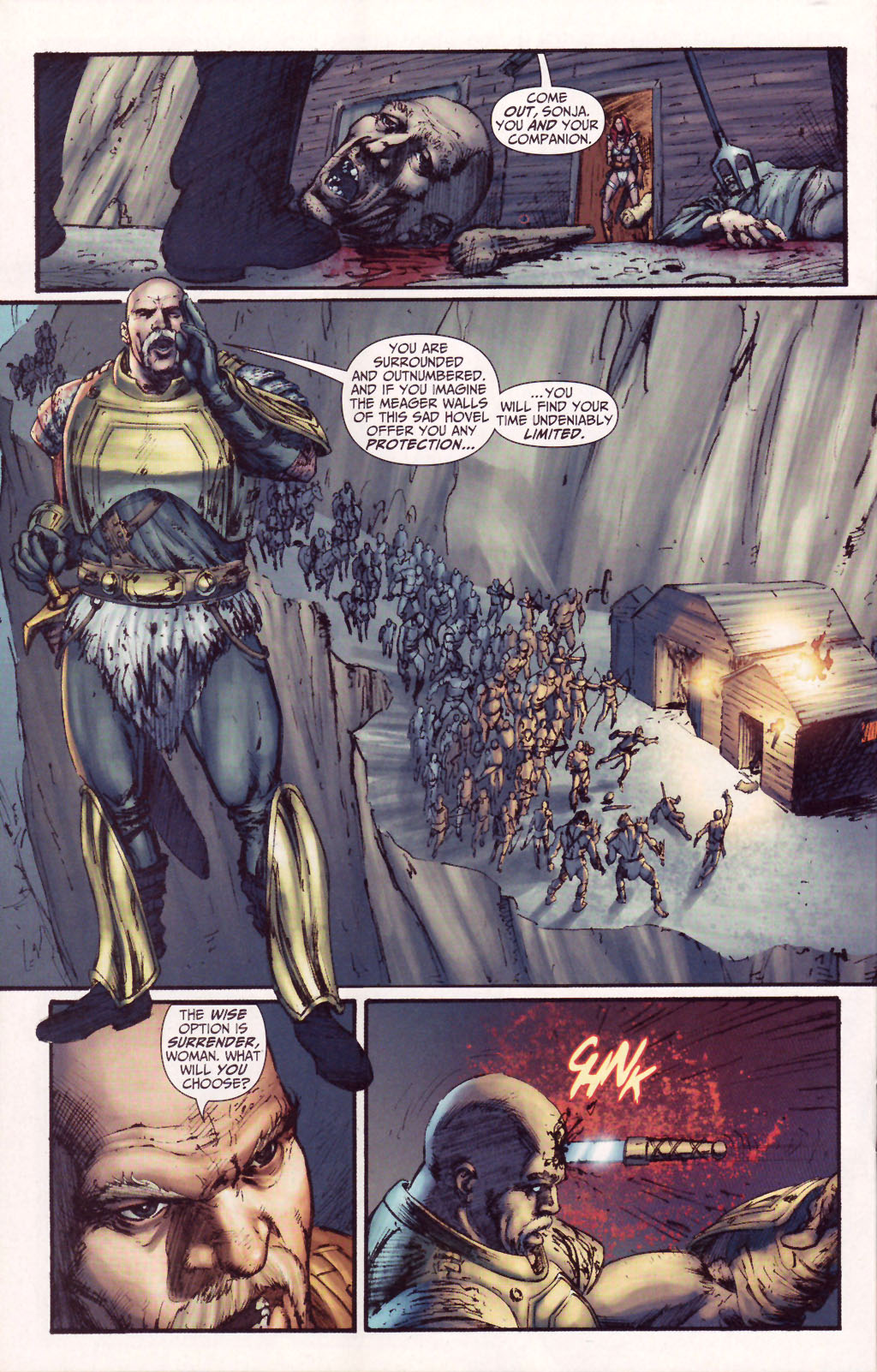 Read online Red Sonja / Claw The Unconquered: Devil's Hands comic -  Issue # TPB - 42