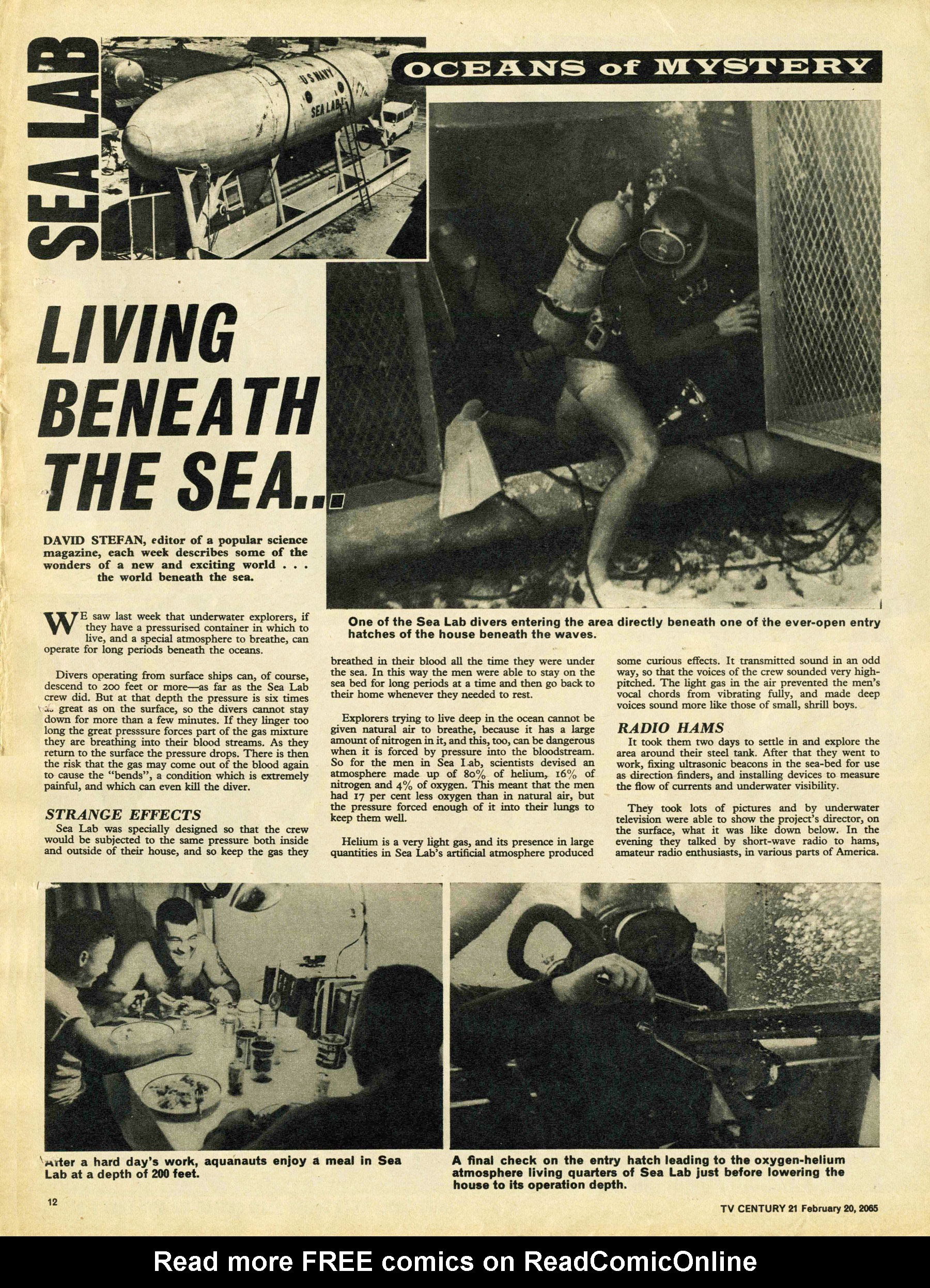 Read online TV Century 21 (TV 21) comic -  Issue #5 - 11