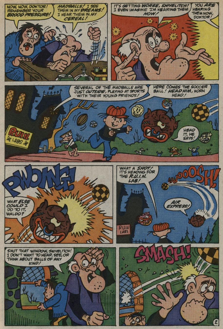 Read online Madballs comic -  Issue #5 - 4