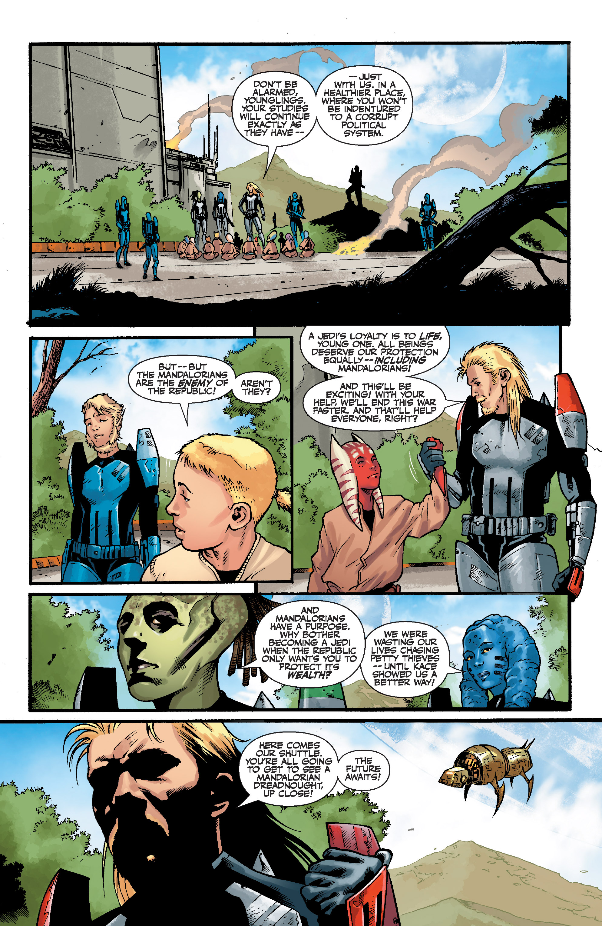 Read online Star Wars Legends: The Old Republic - Epic Collection comic -  Issue # TPB 3 (Part 4) - 100