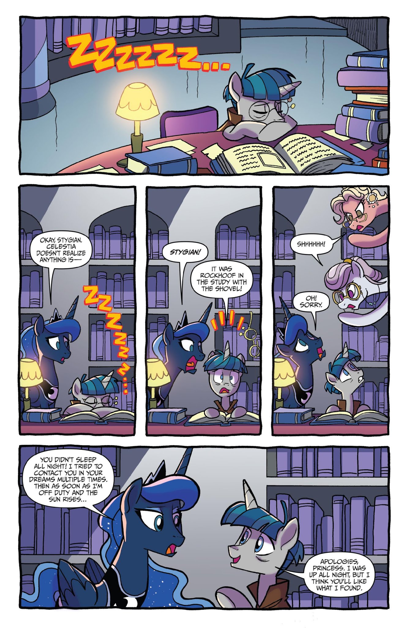 Read online My Little Pony: Nightmare Knights comic -  Issue #2 - 5