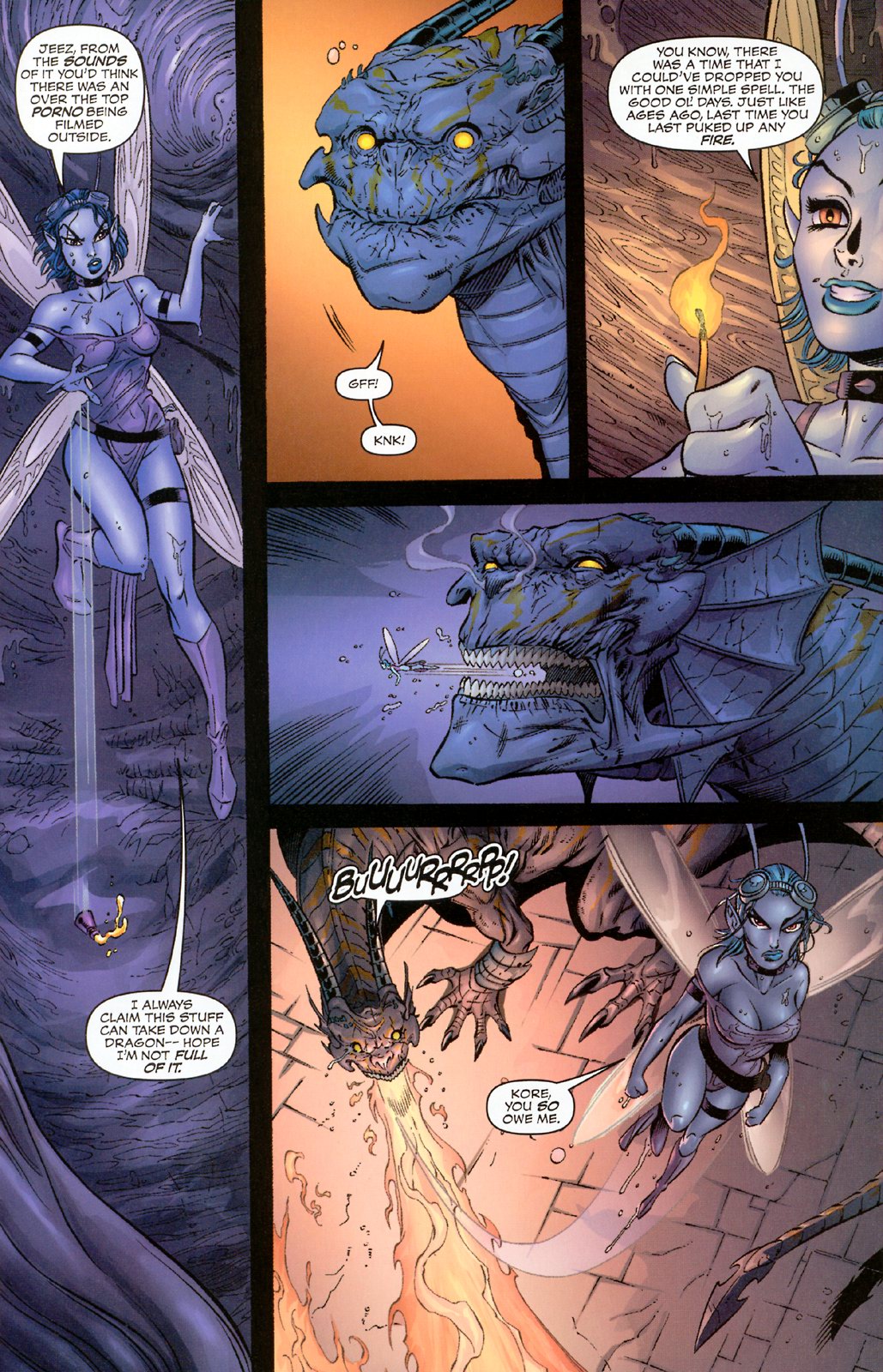 Read online Kore comic -  Issue #5 - 21