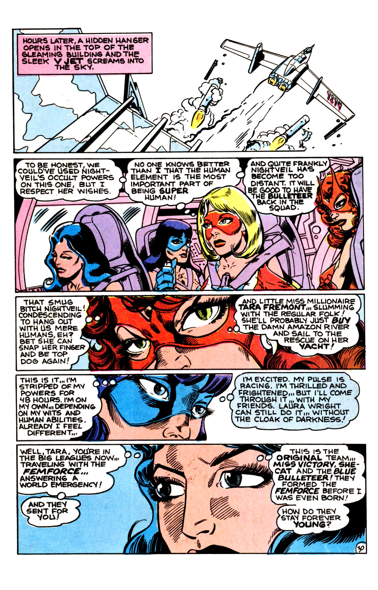 Read online Untold Origin of FemForce comic -  Issue # Full - 32