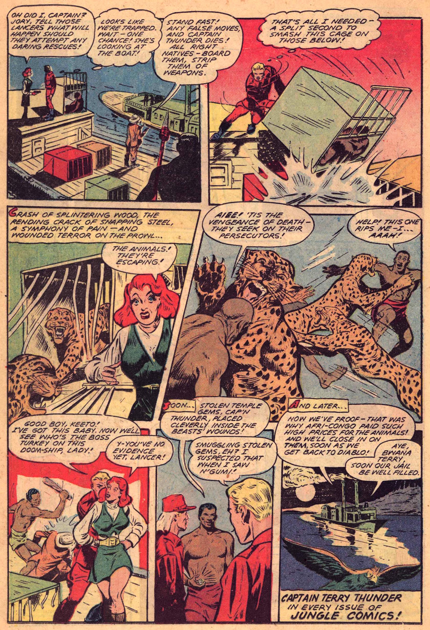 Read online Jungle Comics comic -  Issue #99 - 26