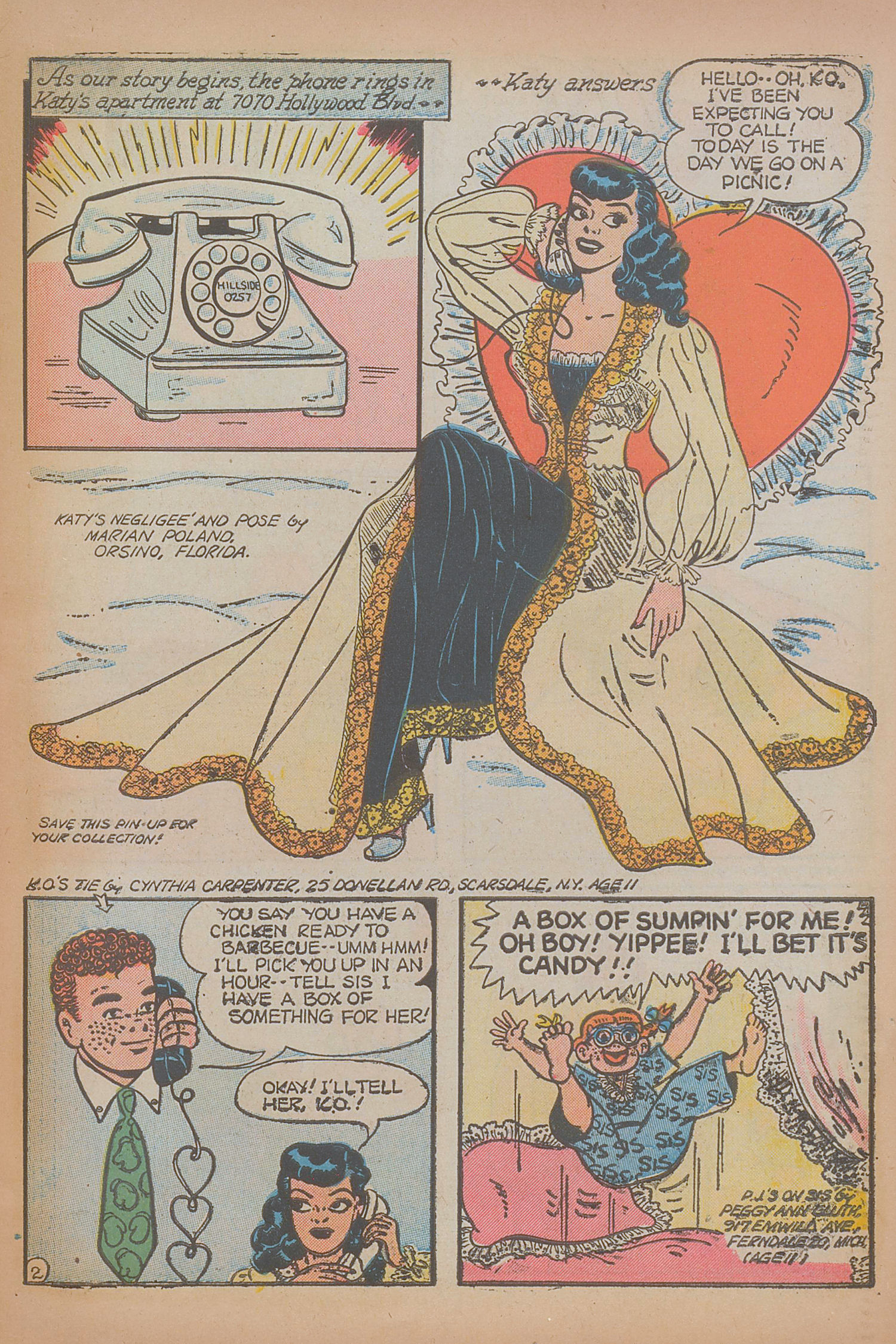 Read online Katy Keene (1949) comic -  Issue #4 - 27