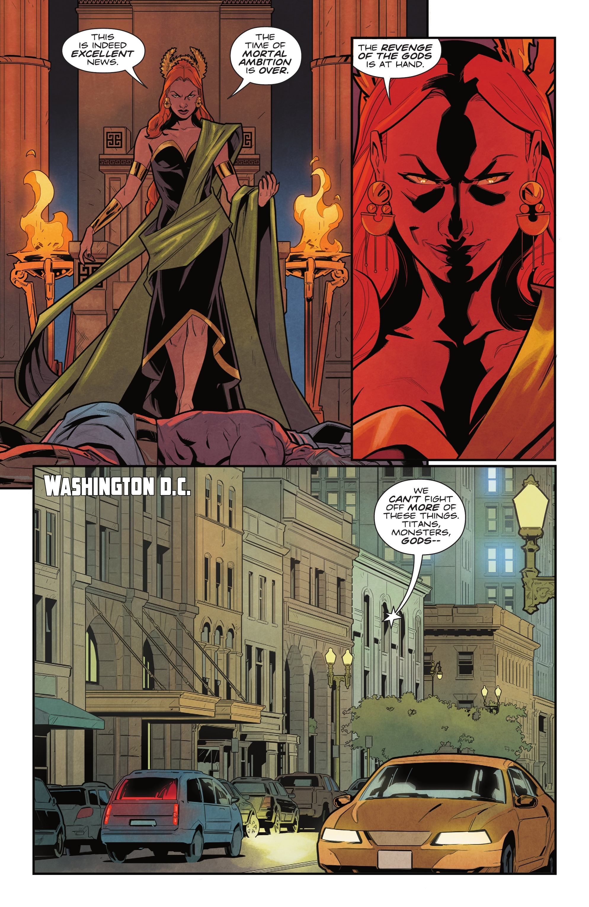 Read online Lazarus Planet: Revenge of the Gods comic -  Issue #1 - 12