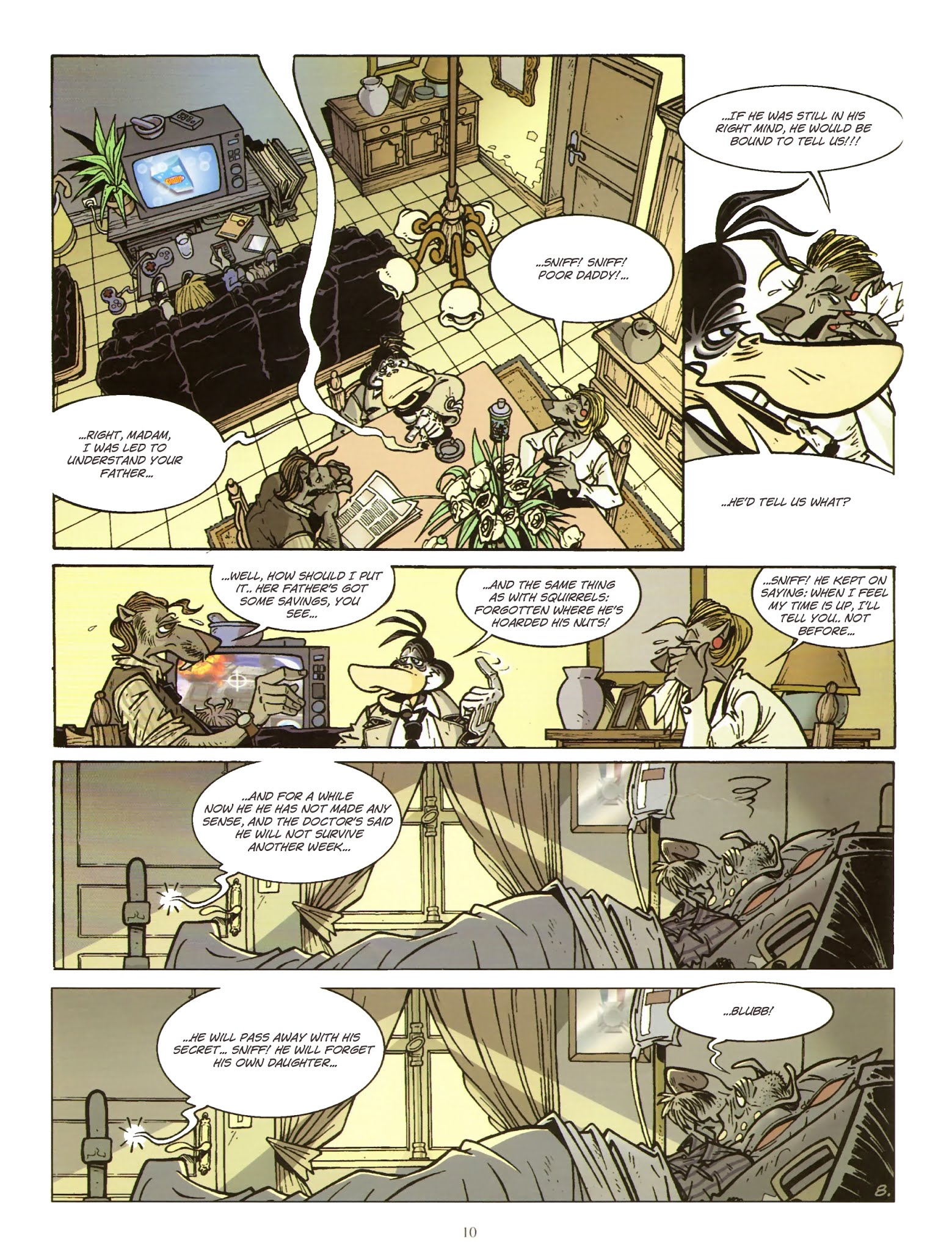 Read online Une enquête de l'inspecteur Canardo comic -  Issue #11 - 11