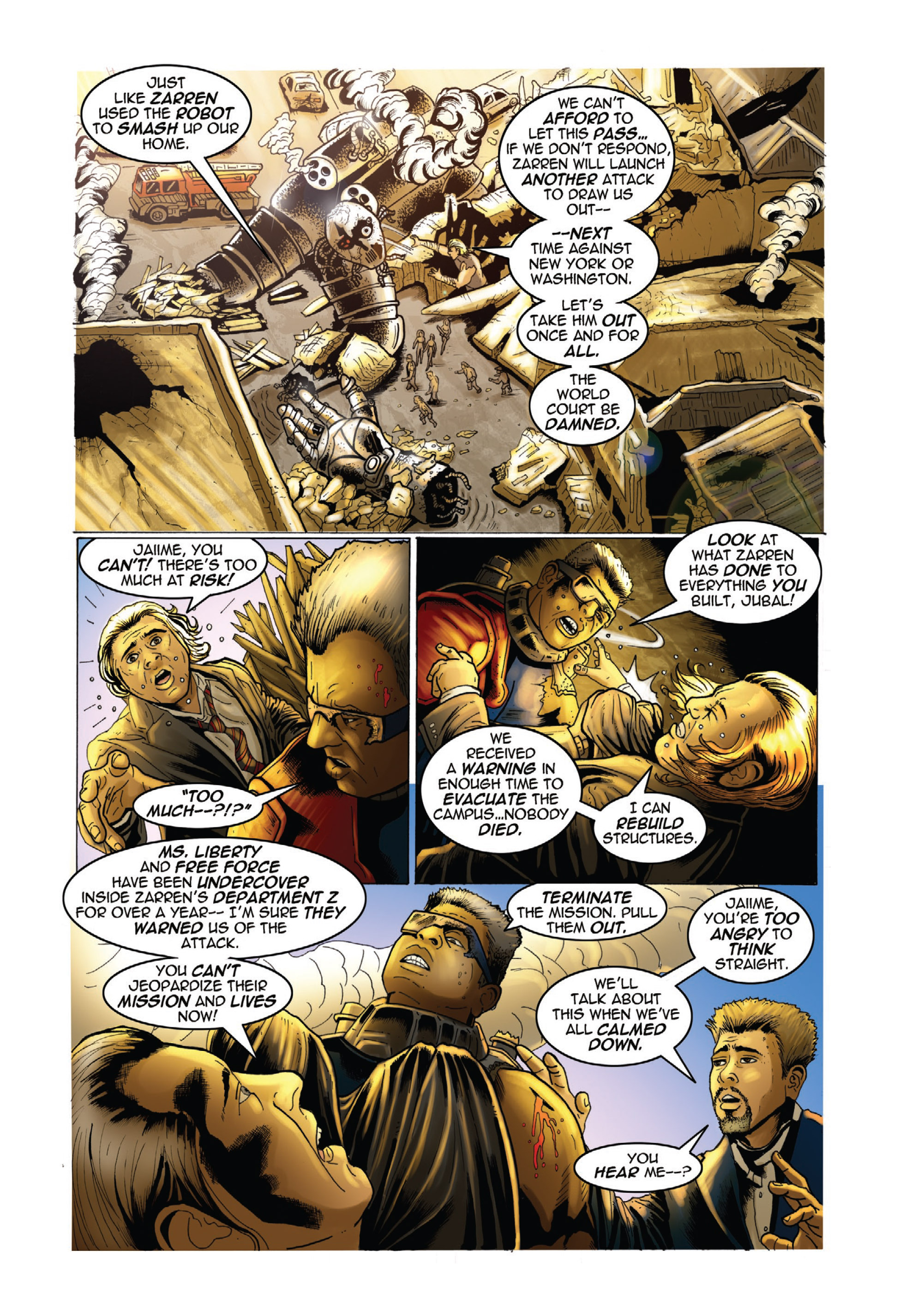 Read online The Justice Machine: Object of Power comic -  Issue # TPB - 12