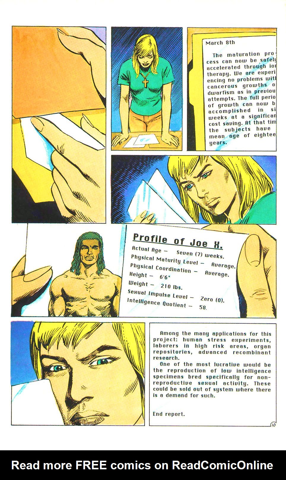 Read online Evangeline comic -  Issue #5 - 12