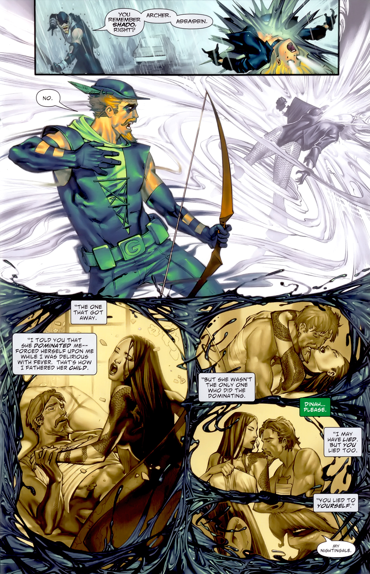 Read online Green Arrow/Black Canary comic -  Issue #30 - 10