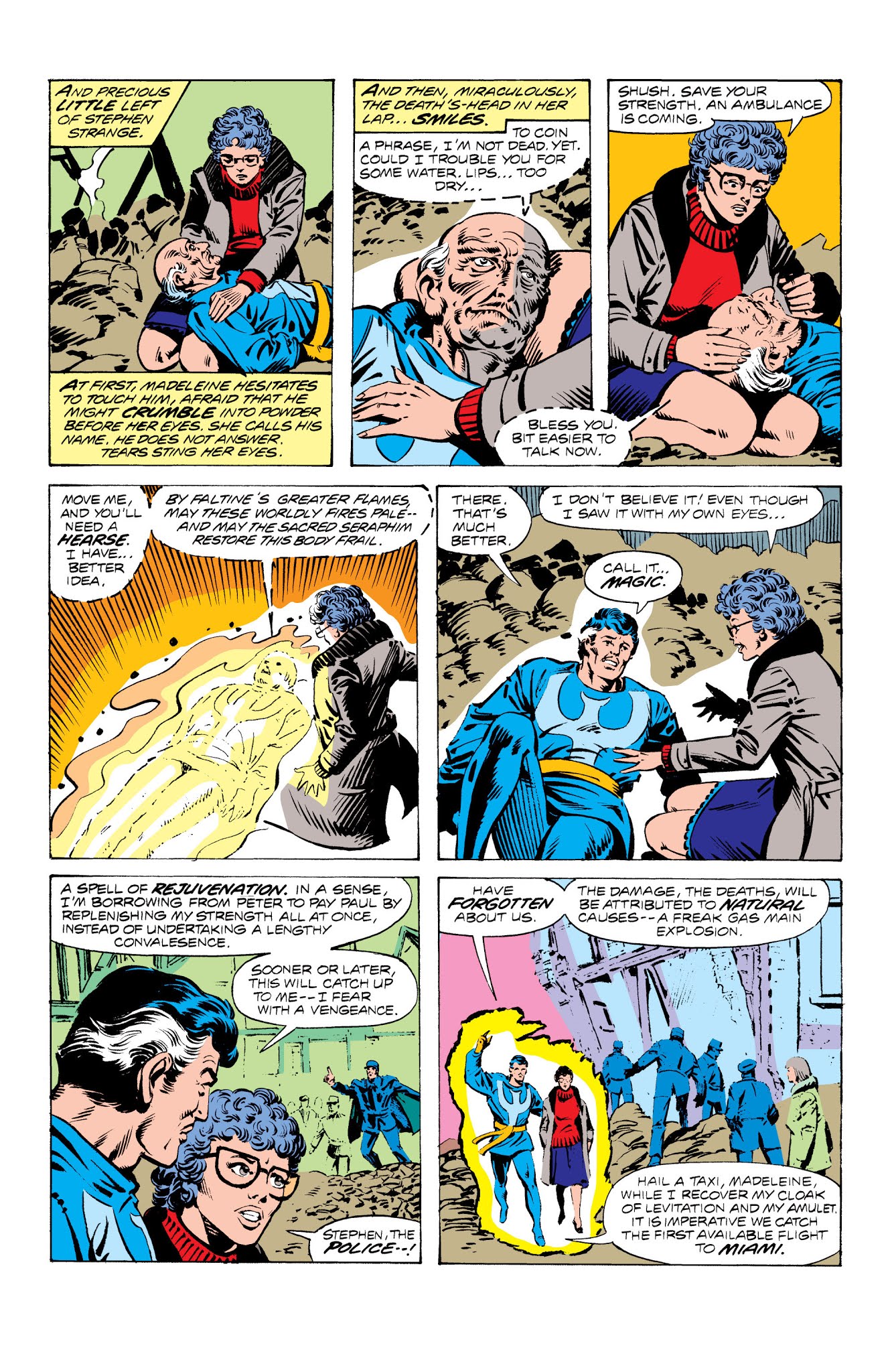 Read online Marvel Masterworks: Doctor Strange comic -  Issue # TPB 8 (Part 1) - 70
