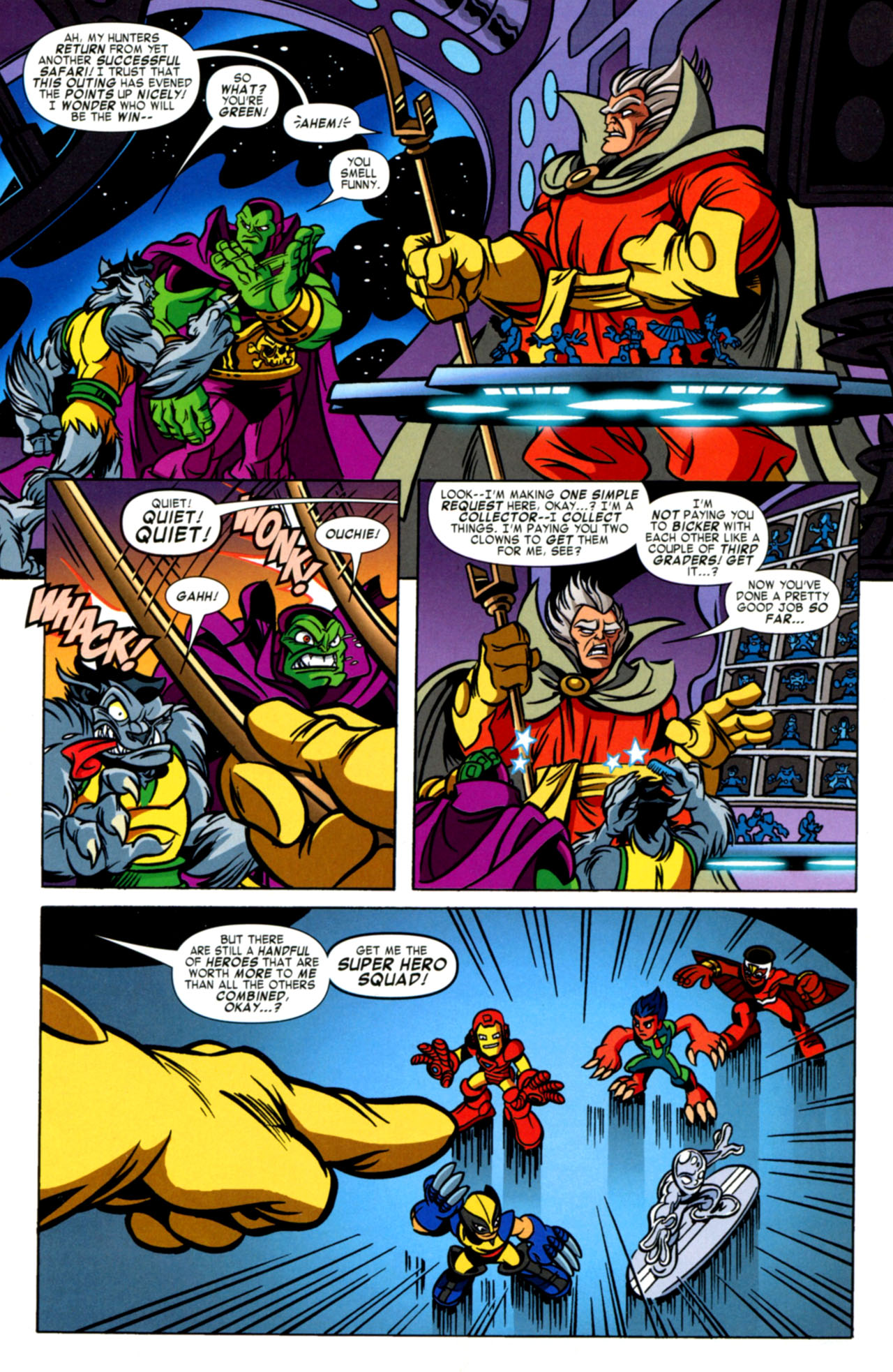 Read online Super Hero Squad comic -  Issue #4 - 5