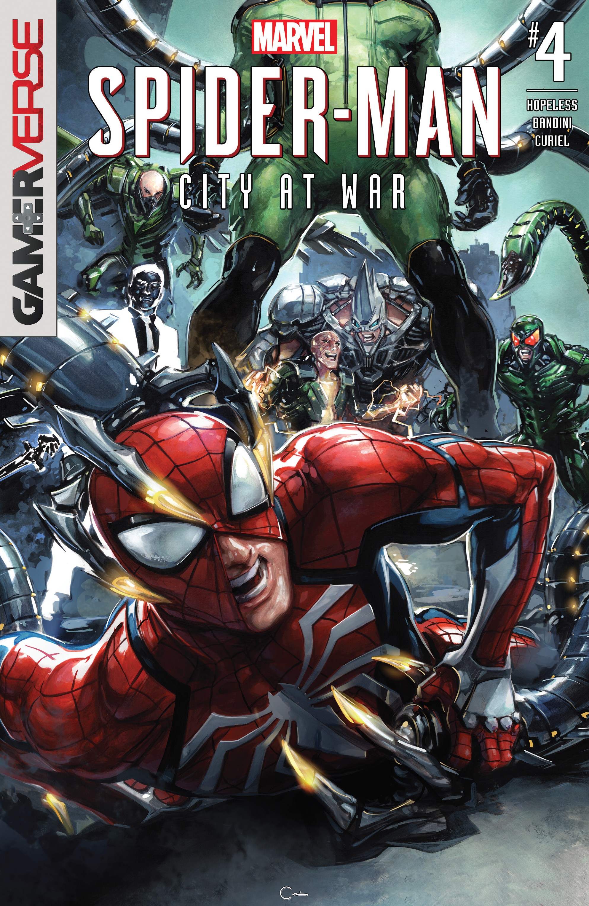 Read online Marvel's Spider-Man: City At War comic -  Issue #4 - 1