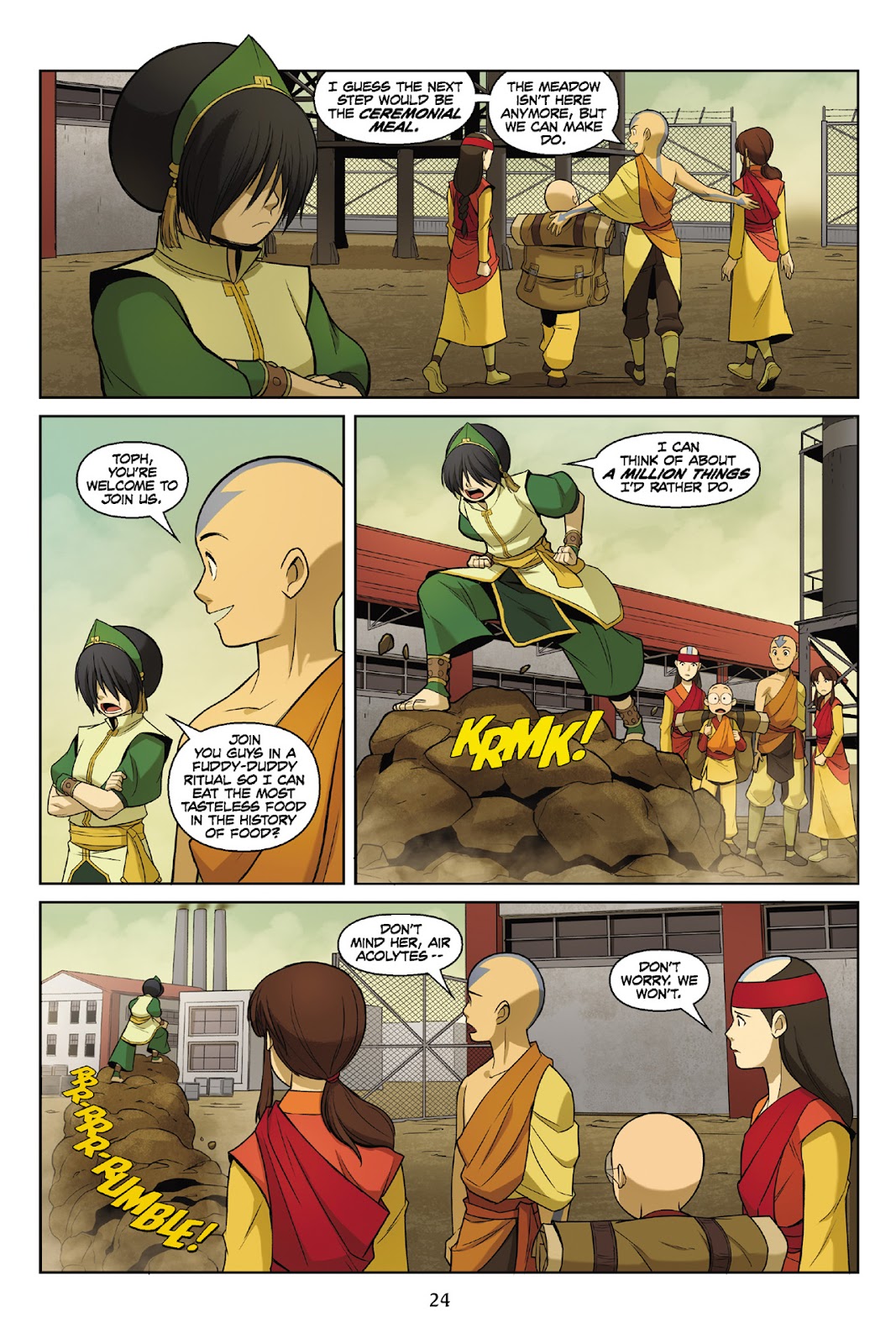 Nickelodeon Avatar: The Last Airbender - The Rift issue Part 2 - Page 25