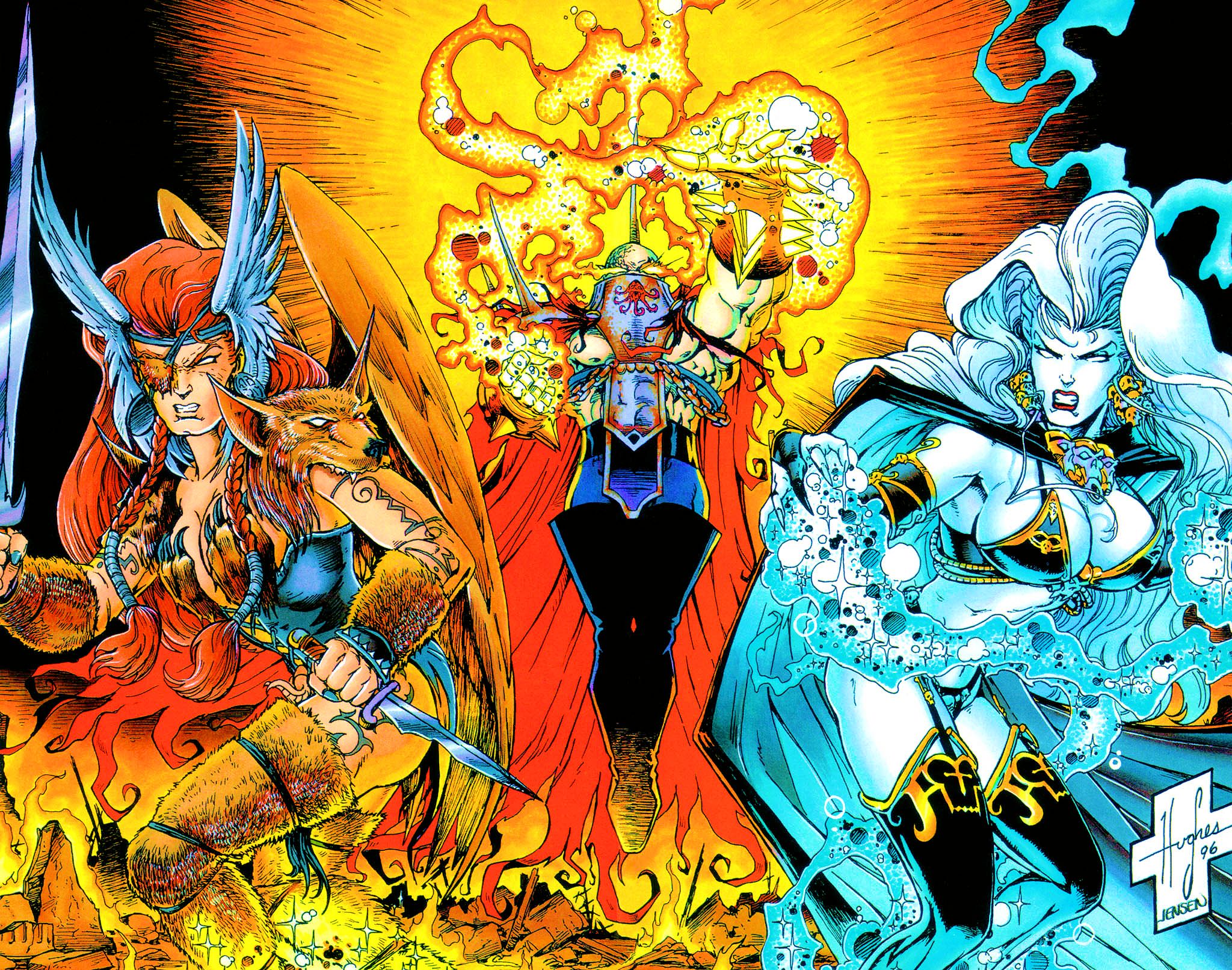 Read online Lady Death IV: The Crucible comic -  Issue #1 - 18