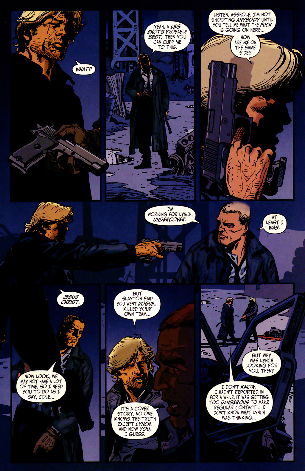 Read online Point Blank comic -  Issue #5 - 4