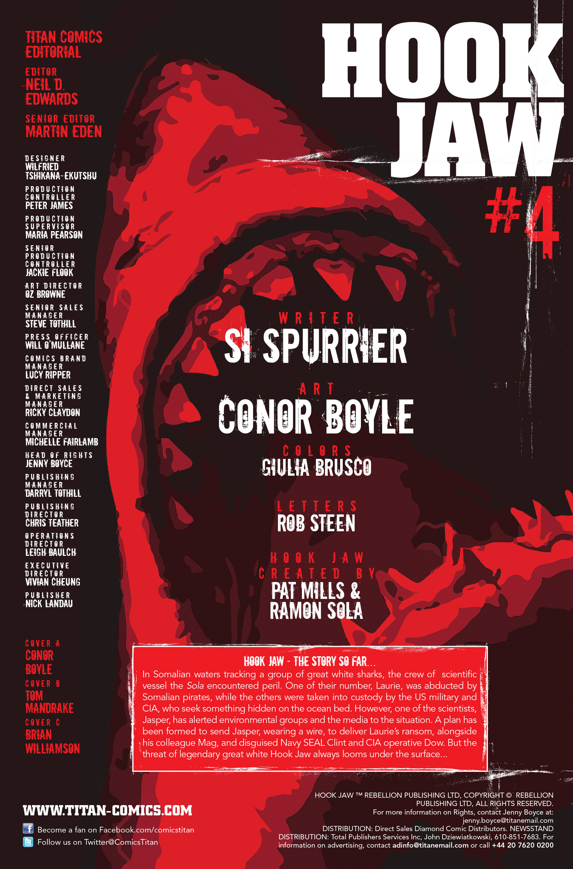 Read online Hook Jaw comic -  Issue #4 - 4