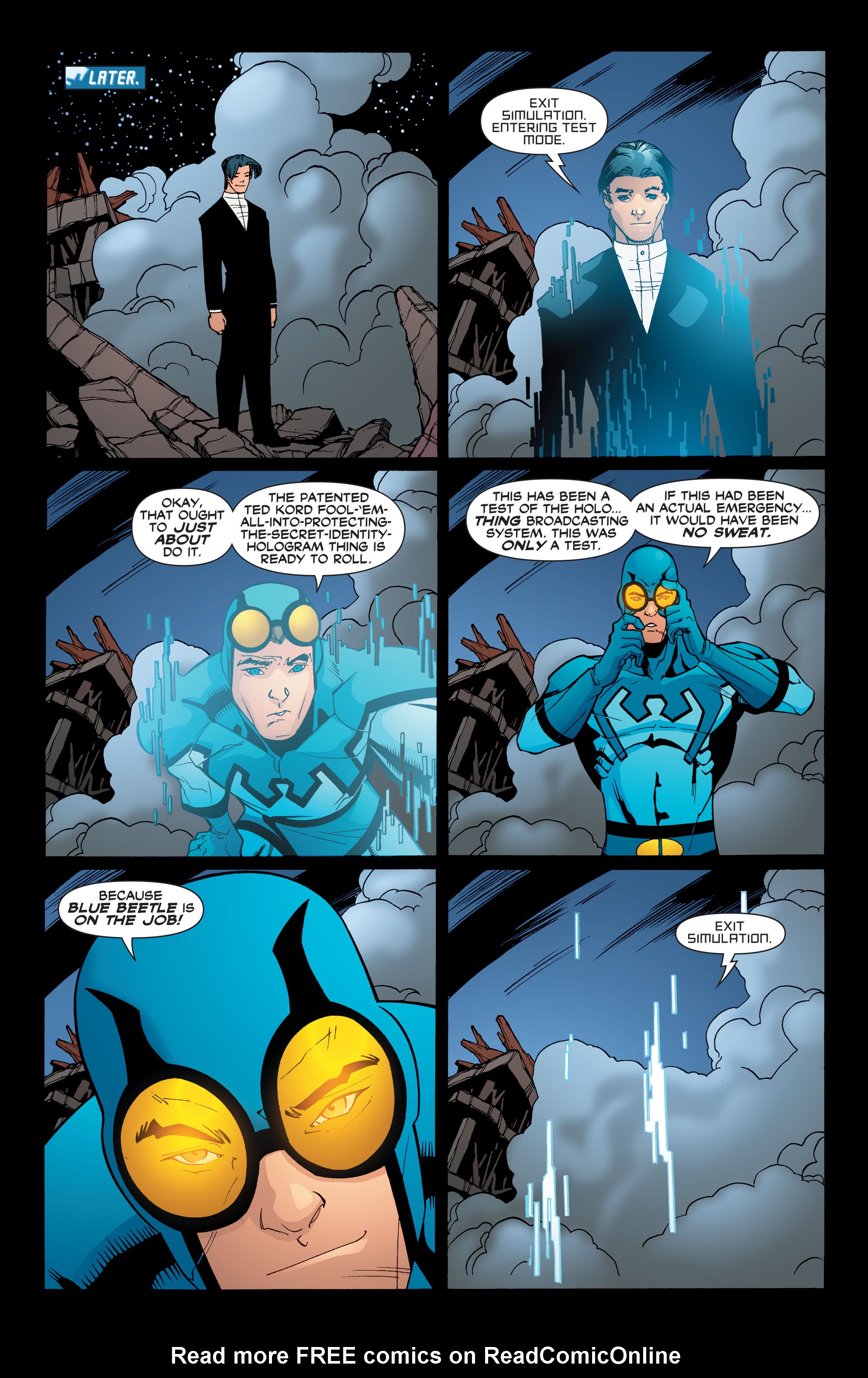 Read online Blue Beetle (2006) comic -  Issue #36 - 19
