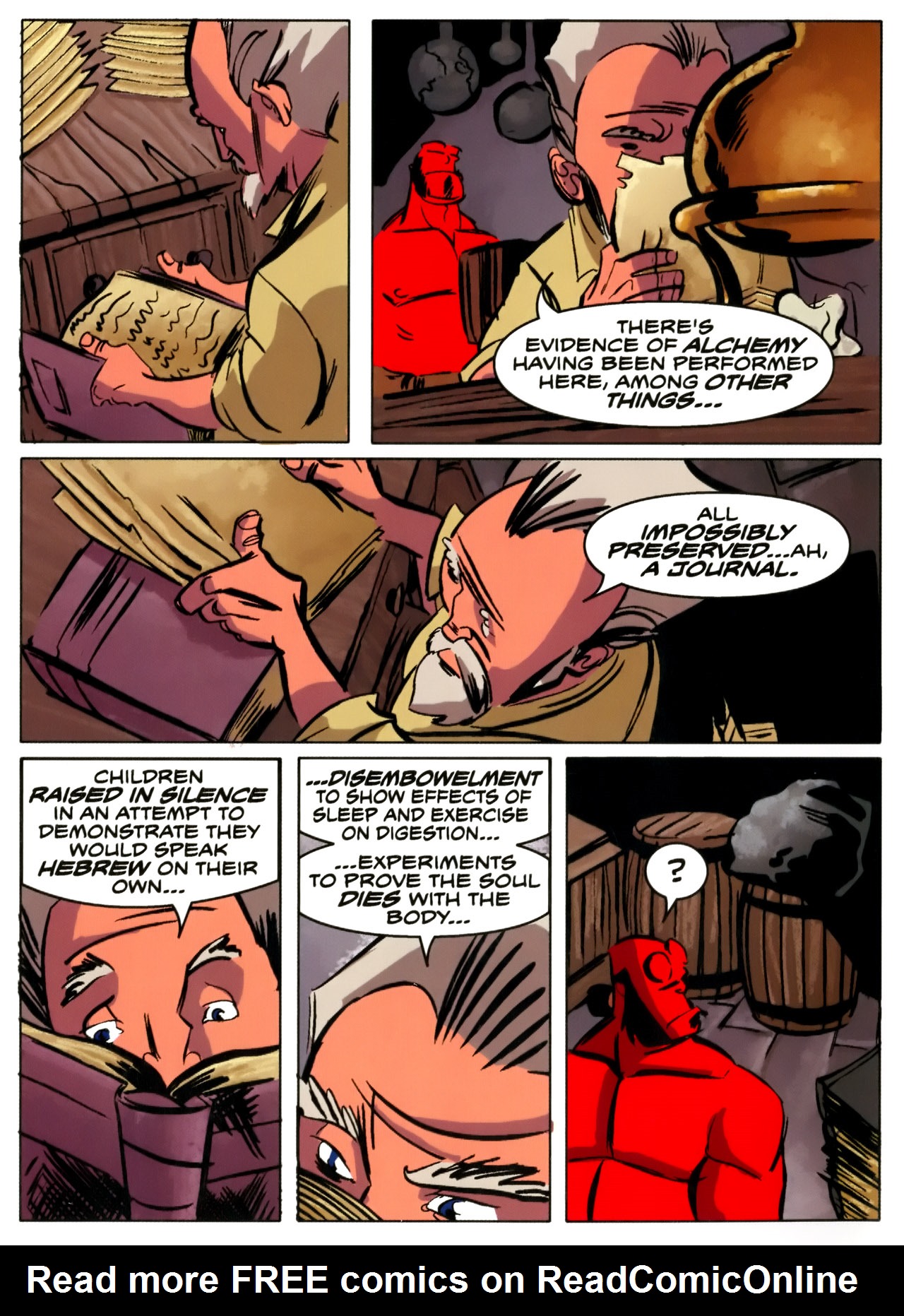 Read online Hellboy Animated: The Menagerie comic -  Issue # TPB - 38
