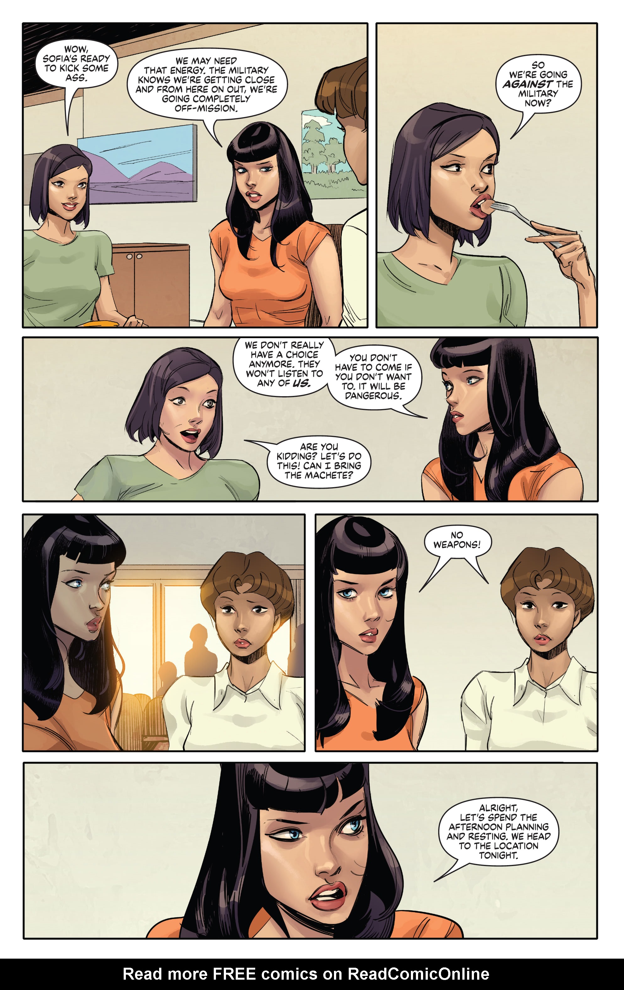 Read online Bettie Page: The Alien Agenda comic -  Issue #5 - 12