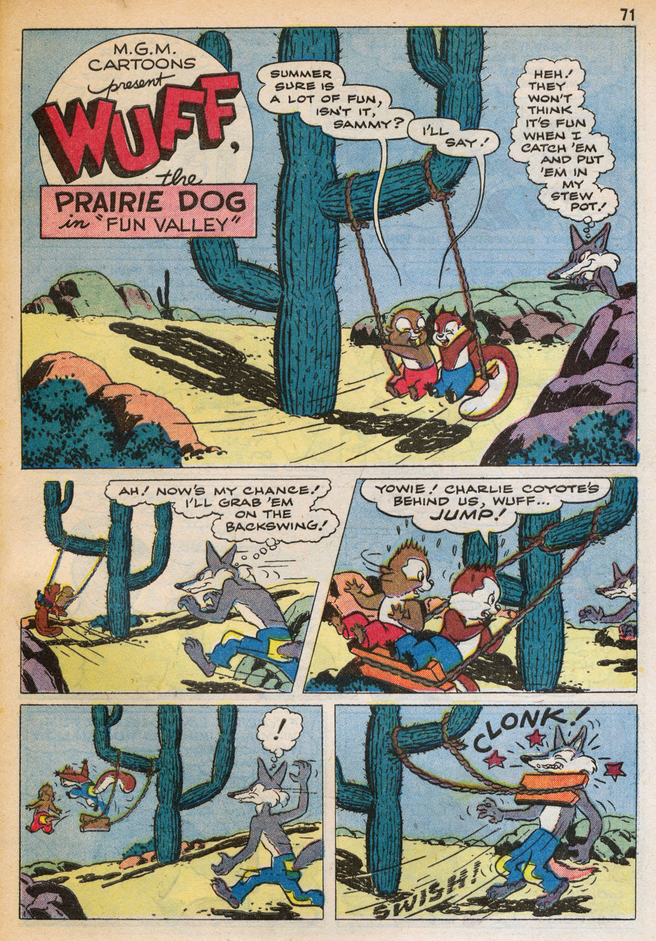 Read online Tom and Jerry's Summer Fun comic -  Issue #2 - 73
