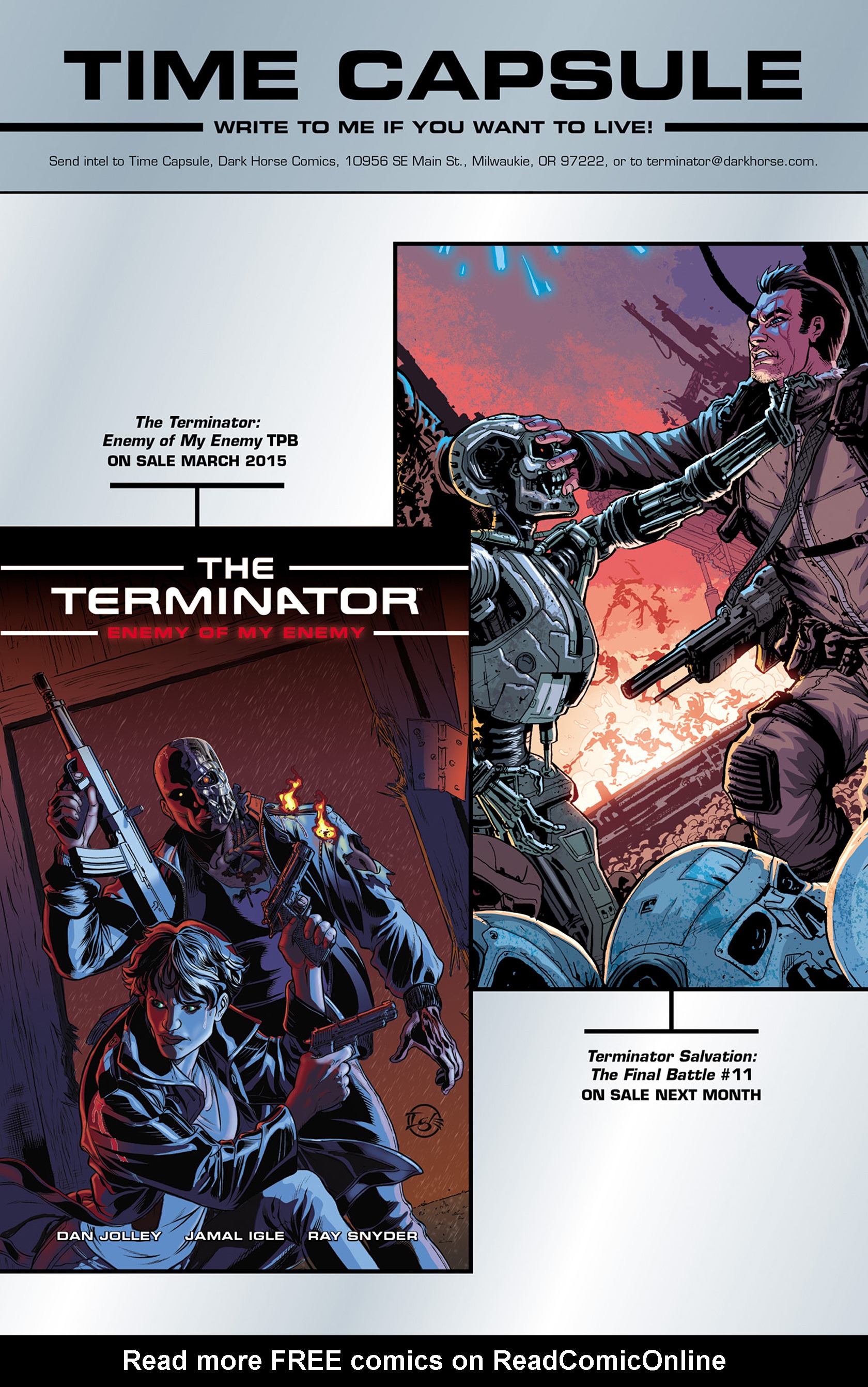 Read online The Terminator: Enemy of My Enemy comic -  Issue #6 - 25