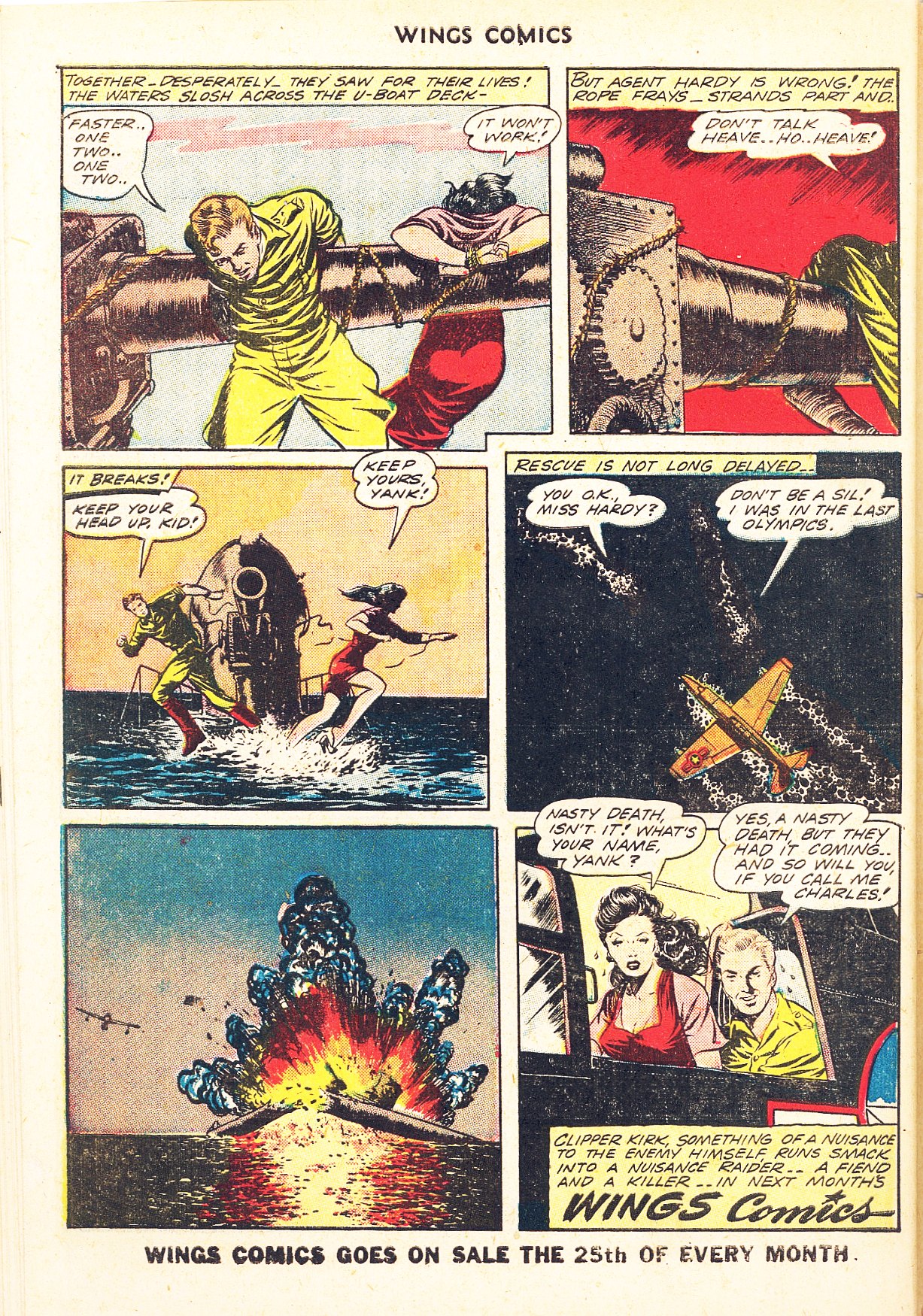 Read online Wings Comics comic -  Issue #41 - 58