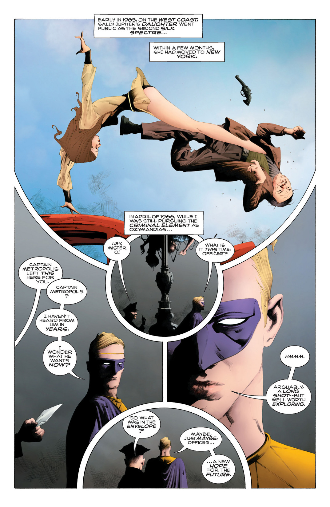 Read online Before Watchmen: Ozymandias comic -  Issue #4 - 21