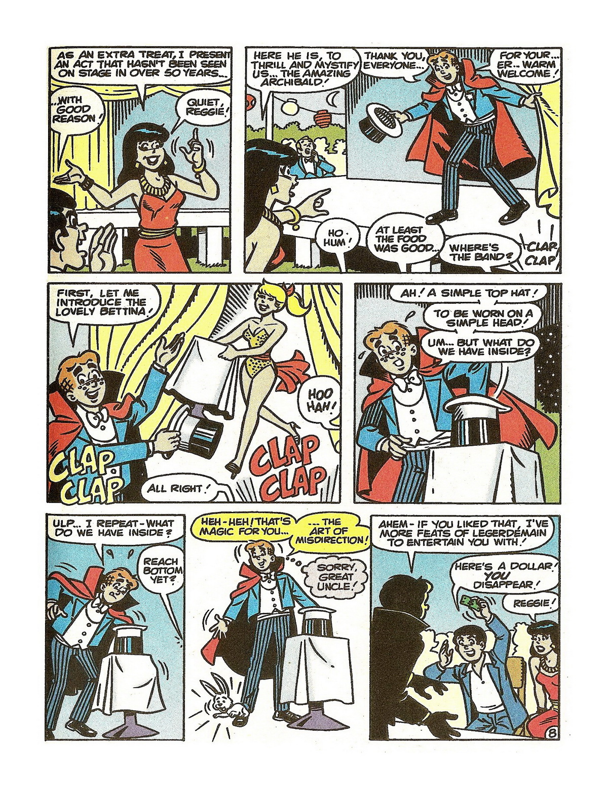 Read online Jughead's Double Digest Magazine comic -  Issue #70 - 140