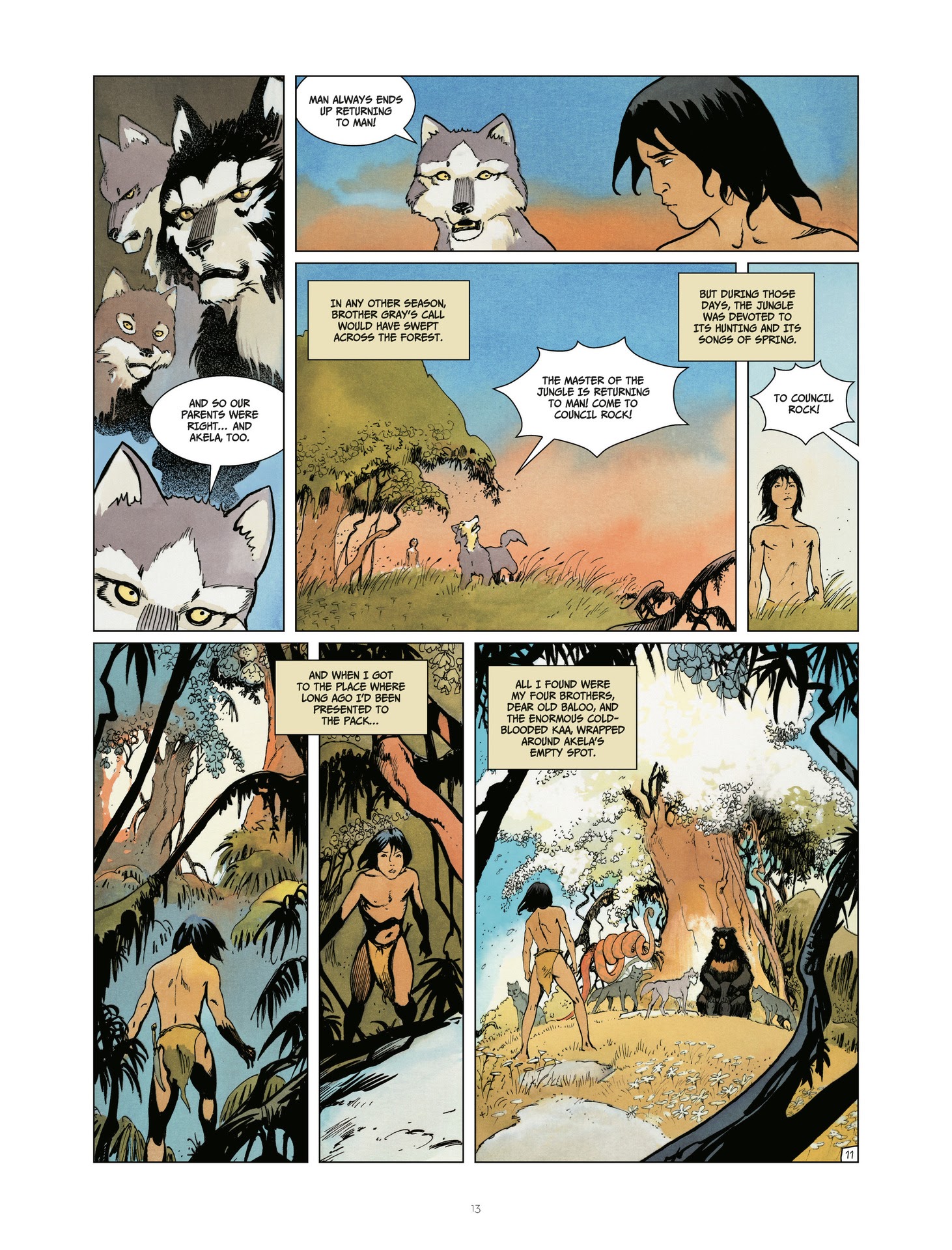 Read online The Last Jungle Book comic -  Issue #3 - 13