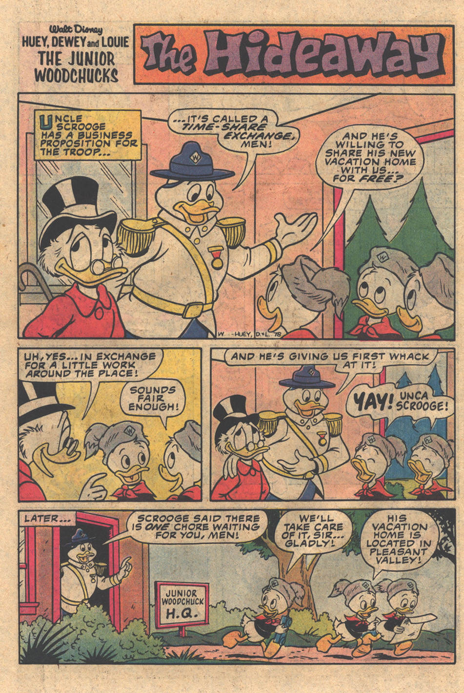Read online Huey, Dewey, and Louie Junior Woodchucks comic -  Issue #78 - 10