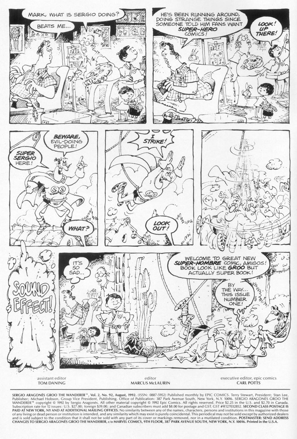 Read online Sergio Aragonés Groo the Wanderer comic -  Issue #92 - 2