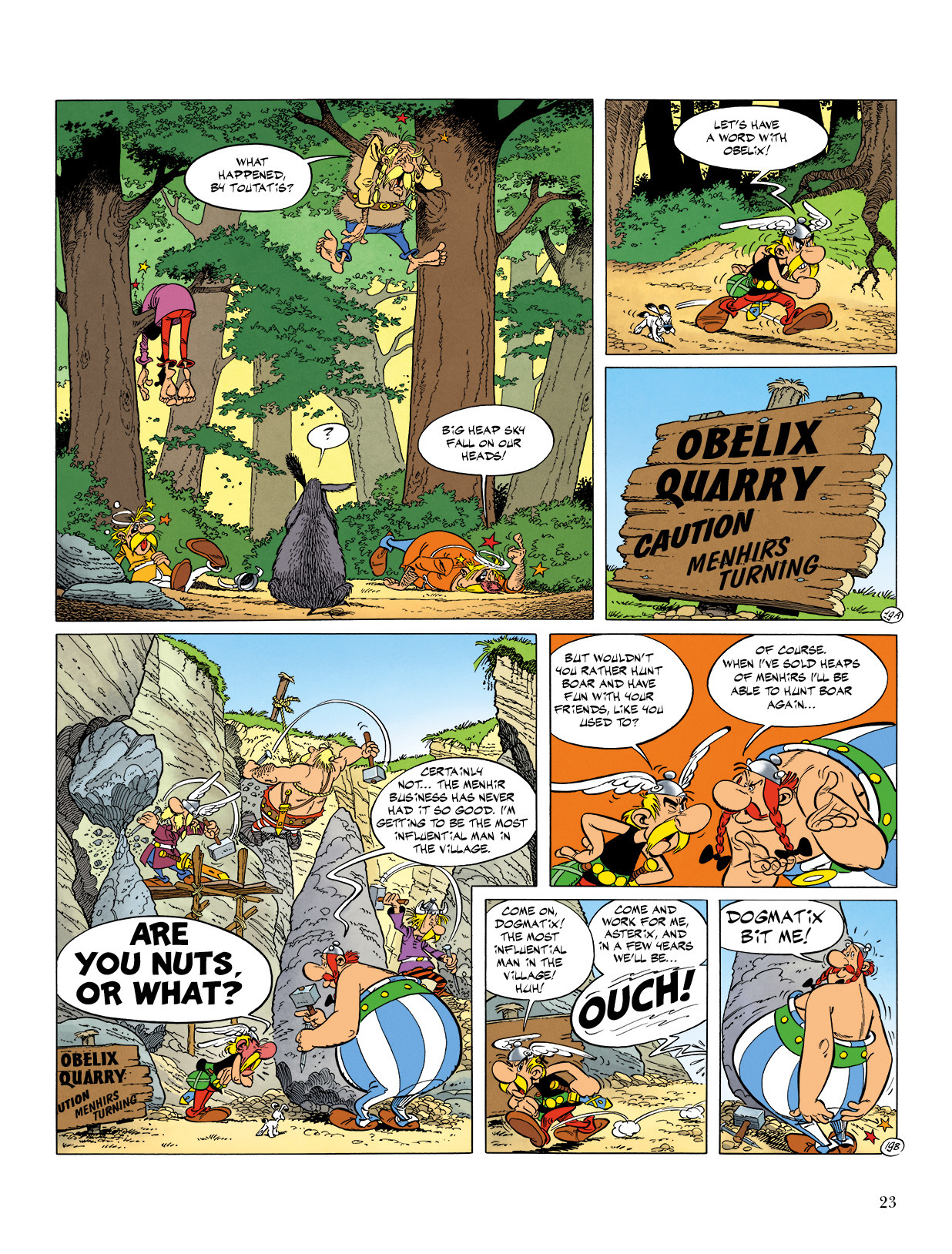 Read online Asterix comic -  Issue #23 - 24