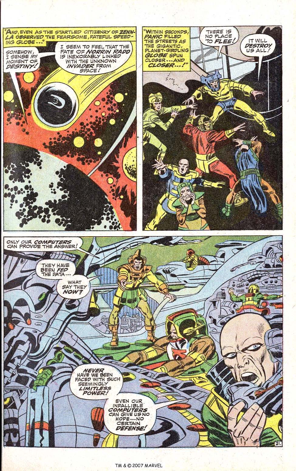 Read online Silver Surfer (1968) comic -  Issue #1 - 25