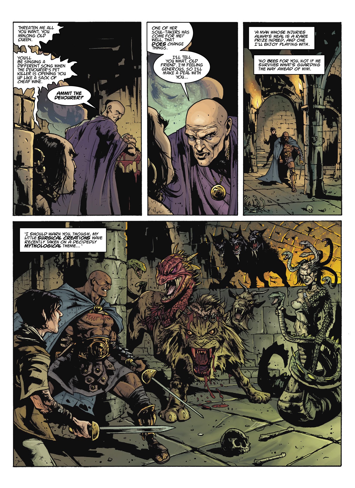 Read online Aquila: The Burning Fields comic -  Issue # TPB - 31