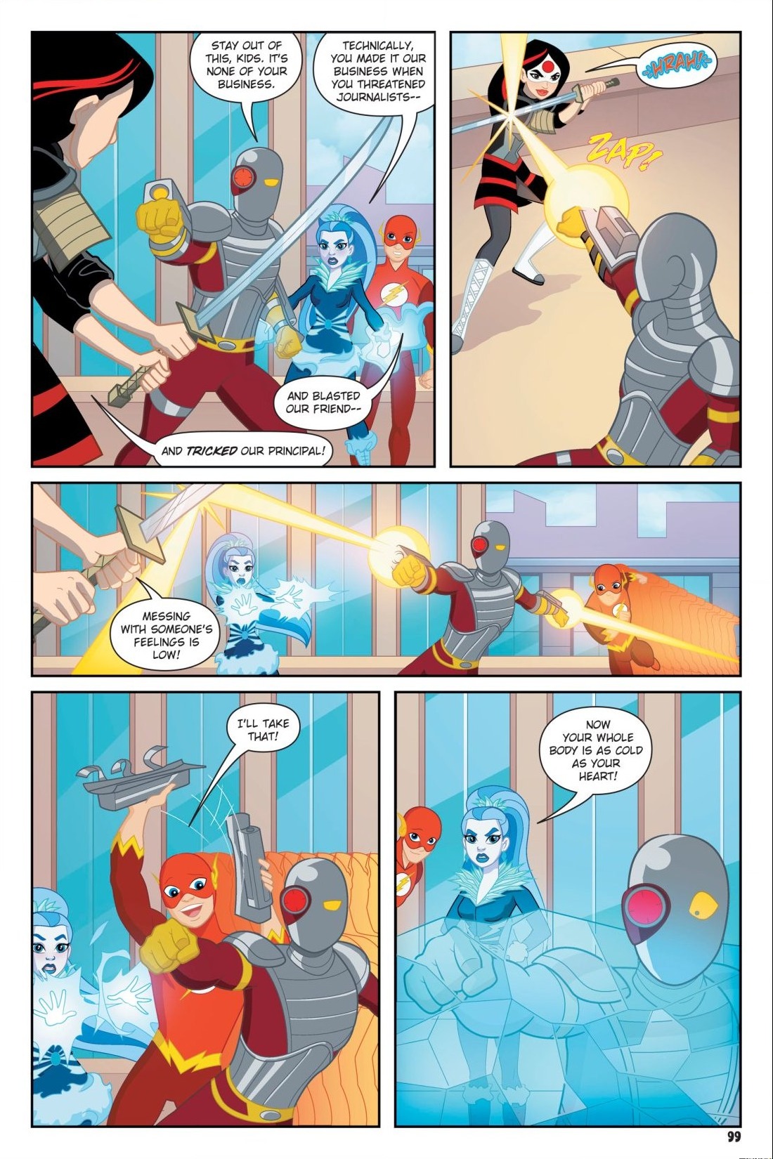 Read online DC Super Hero Girls: Date With Disaster comic -  Issue # TPB - 98