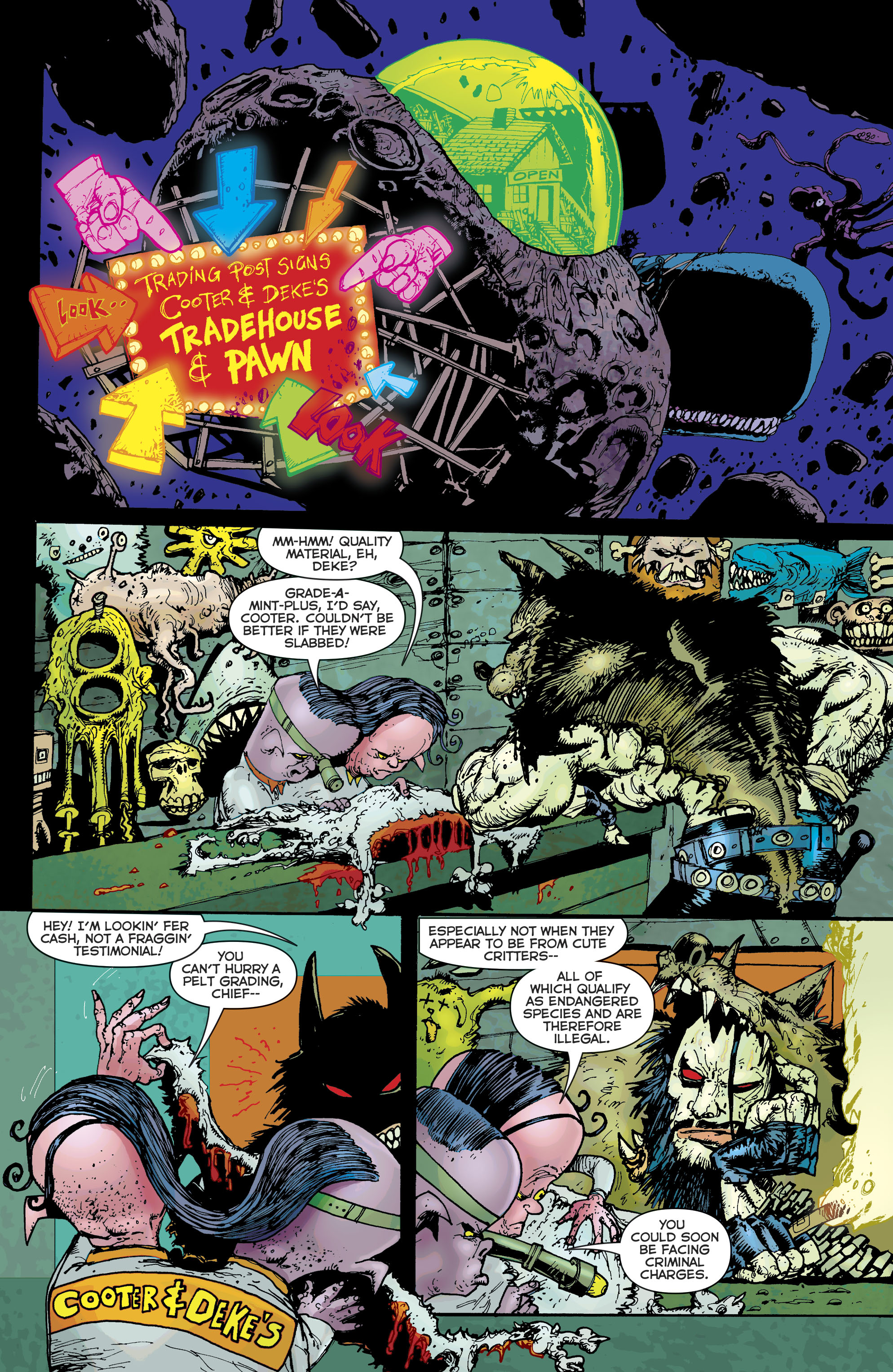 Read online Lobo by Keith Giffen & Alan Grant comic -  Issue # TPB 2 (Part 3) - 87