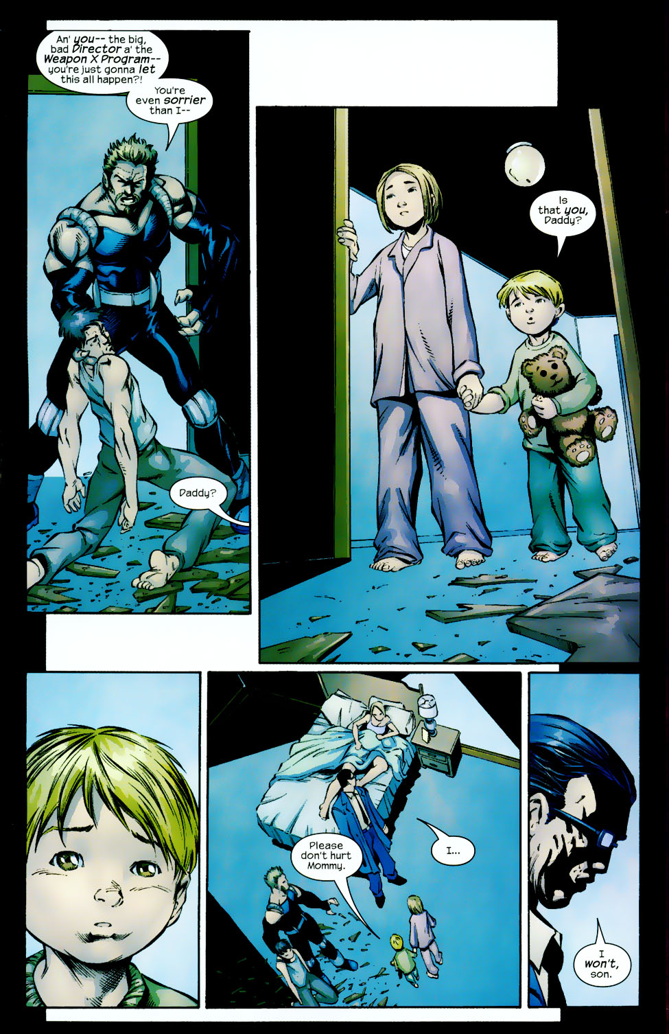 Read online Weapon X (2002) comic -  Issue #6 - 15